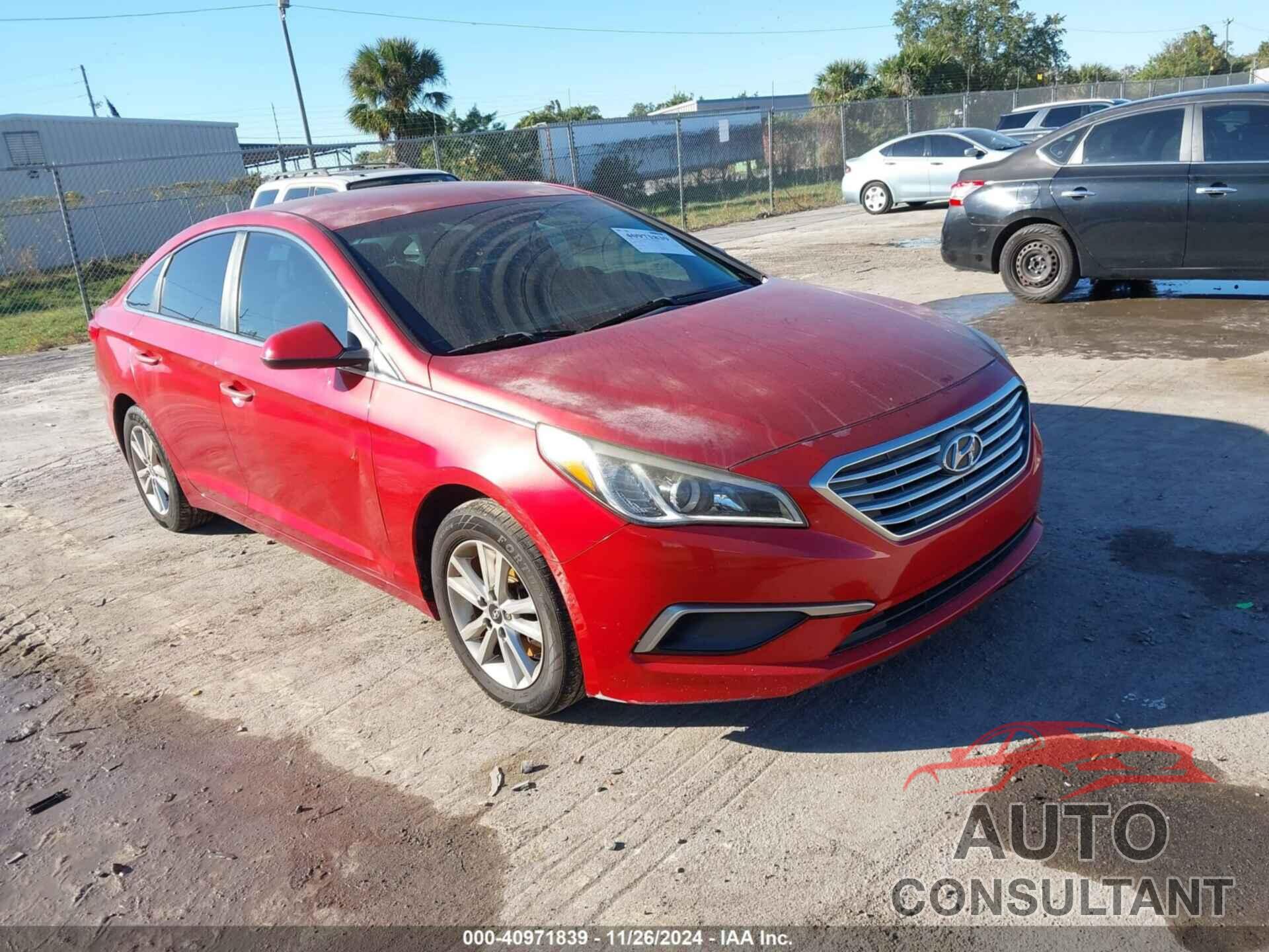 HYUNDAI SONATA 2017 - 5NPE24AA4HH528766