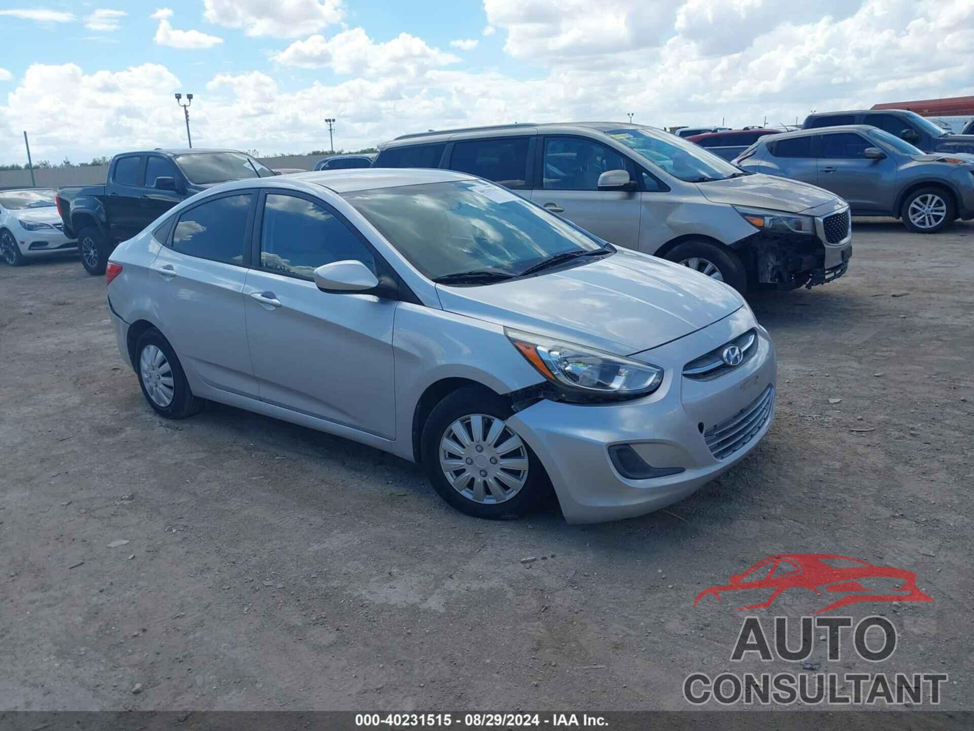 HYUNDAI ACCENT 2016 - KMHCT4AE7GU057297