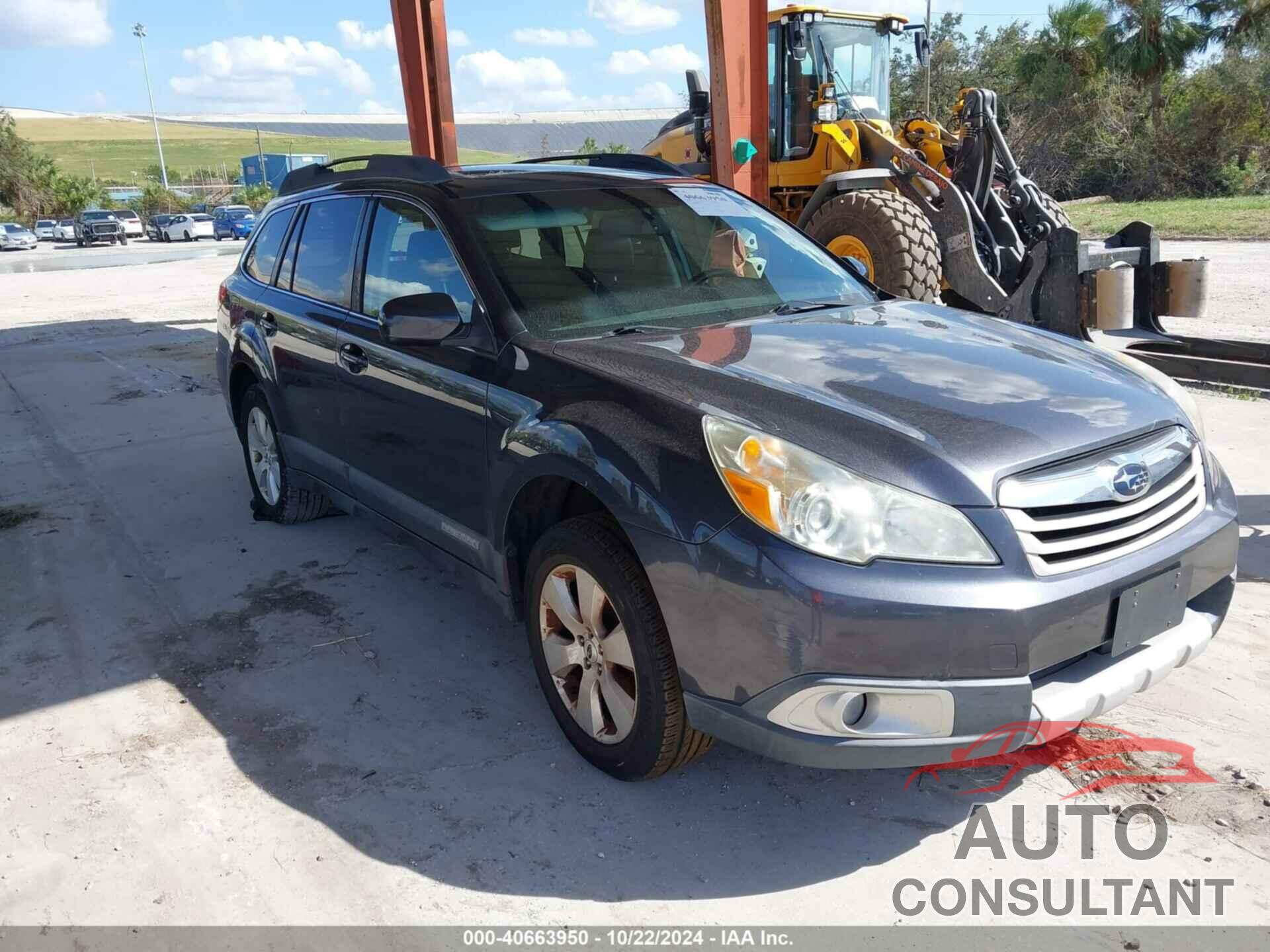 SUBARU OUTBACK 2012 - 4S4BRBLC7C3227944