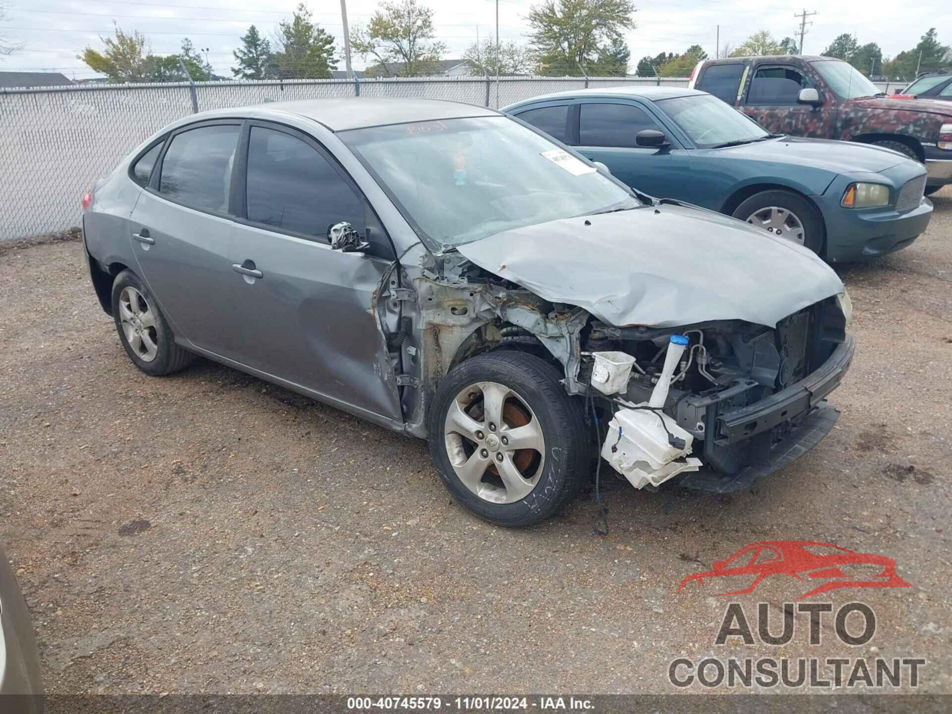 HYUNDAI ELANTRA 2010 - KMHDU4ADXAU174775