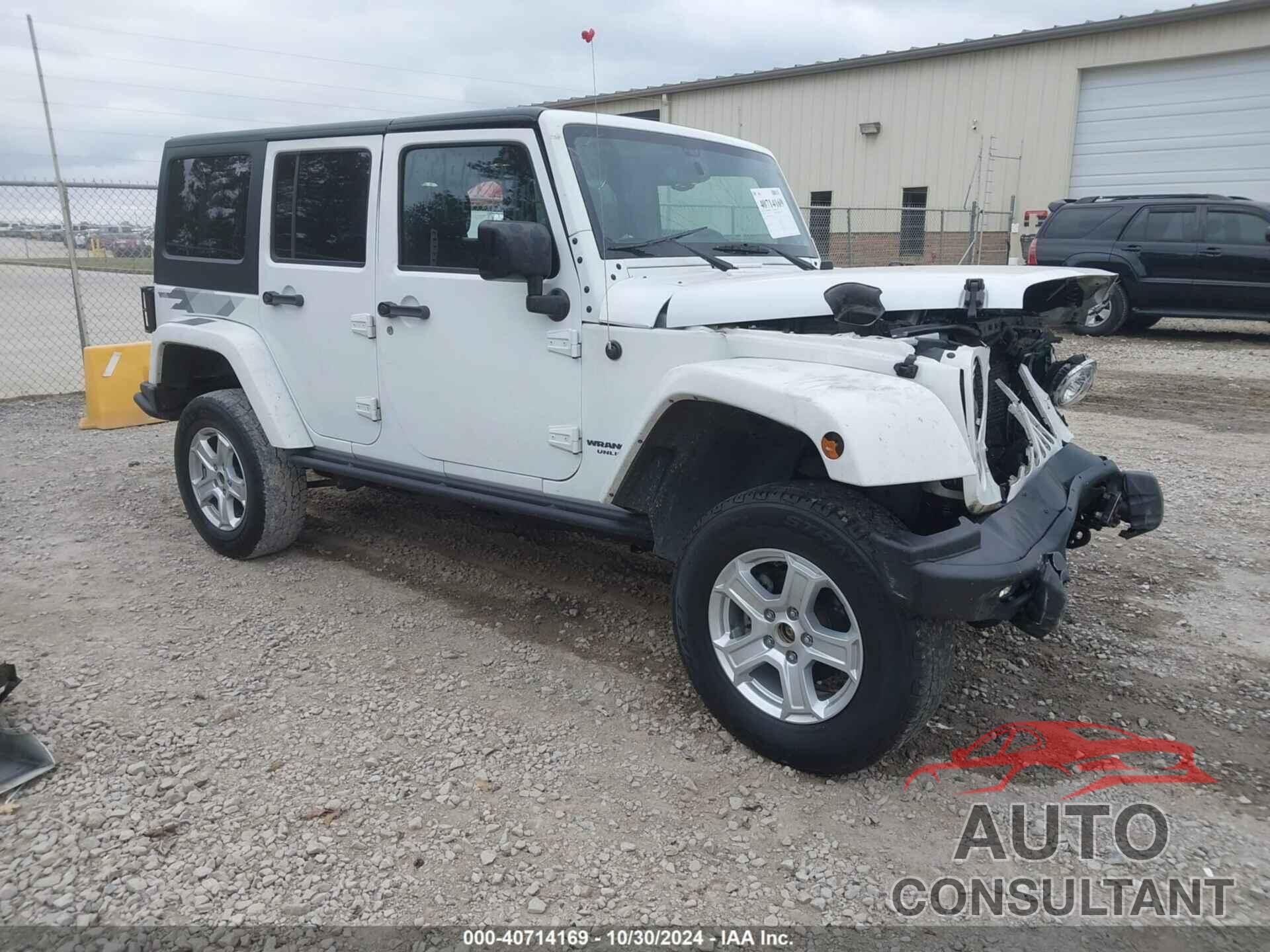JEEP WRANGLER UNLIMITED 2017 - 1C4BJWEGXHL607869