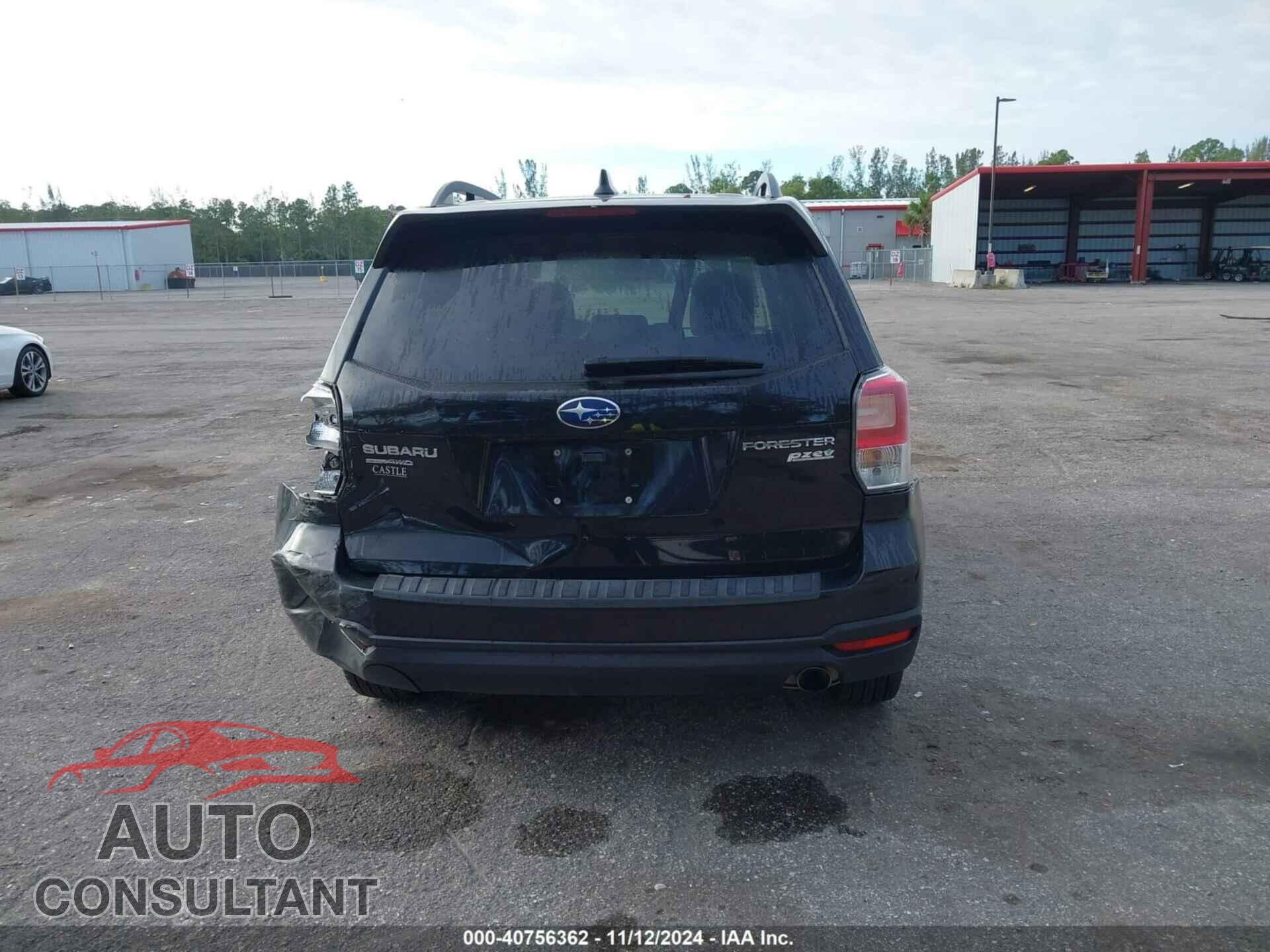 SUBARU FORESTER 2017 - JF2SJAJC8HH509370