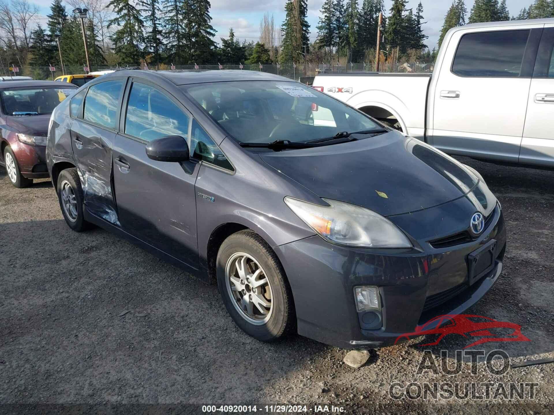 TOYOTA PRIUS 2010 - JTDKN3DU9A0020435