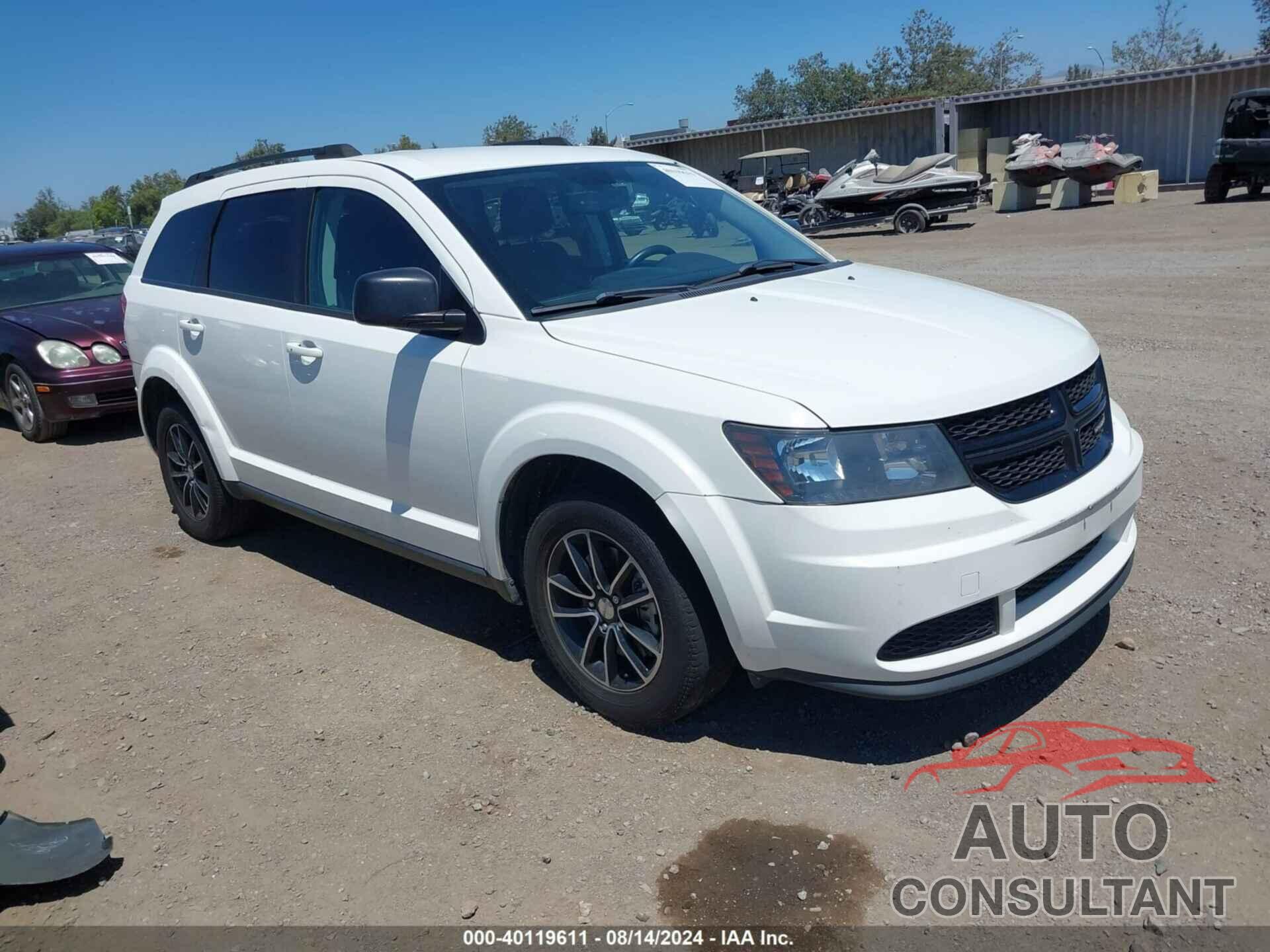 DODGE JOURNEY 2017 - 3C4PDCAB3HT683430