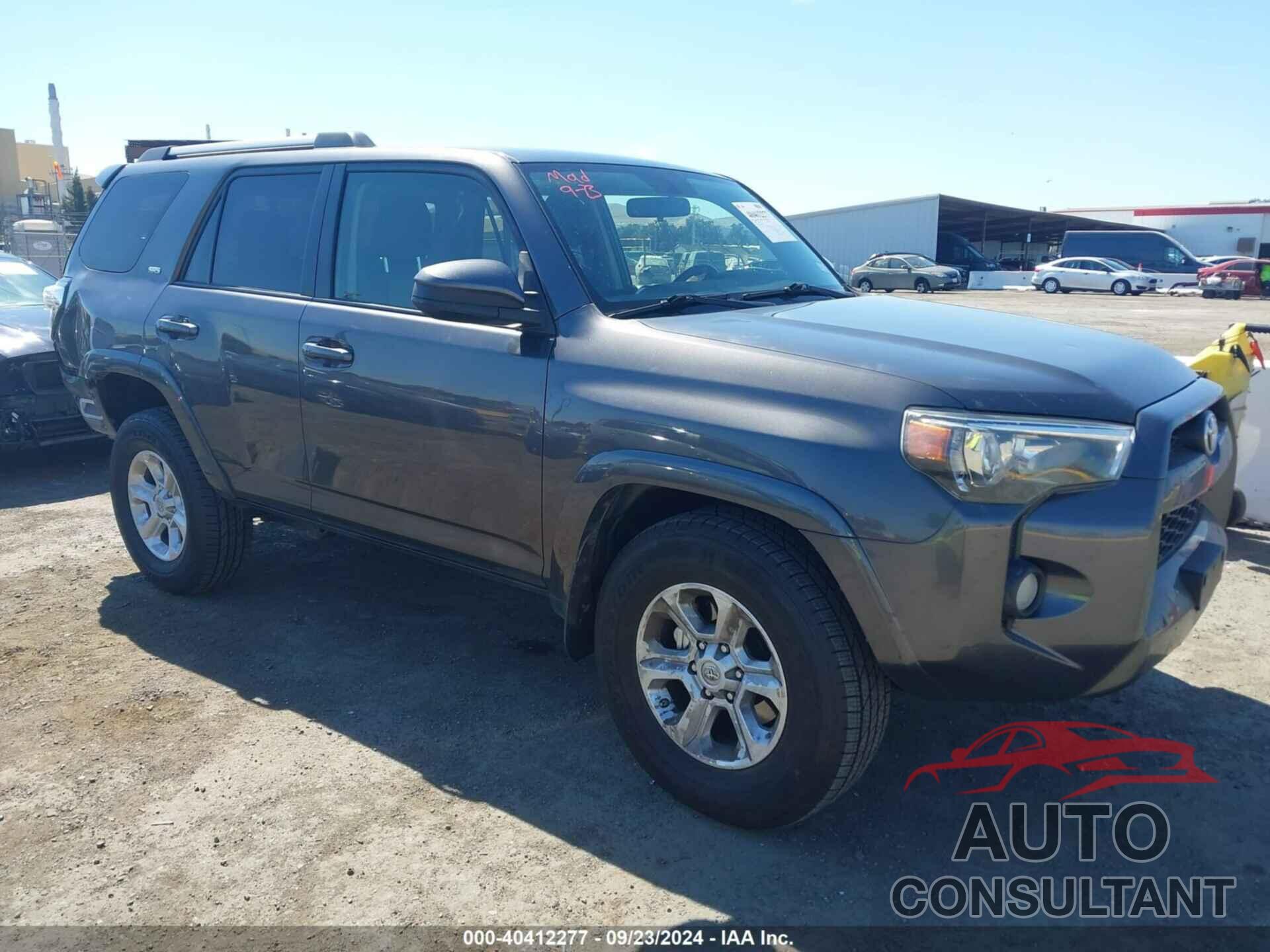 TOYOTA 4RUNNER 2019 - JTEZU5JR6K5192385