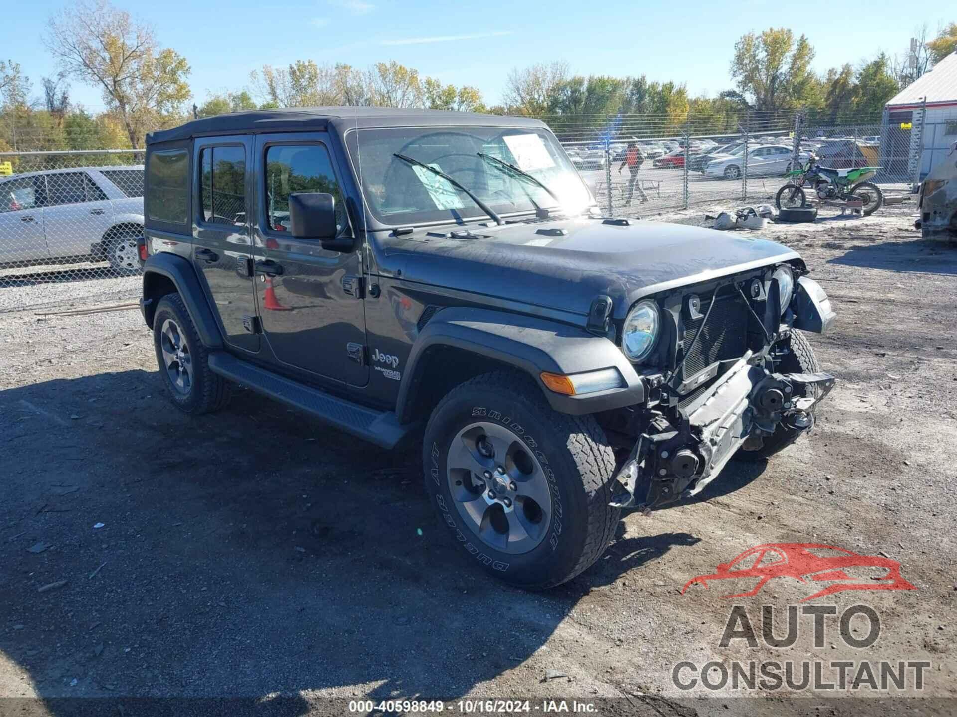 JEEP WRANGLER UNLIMITED 2018 - 1C4HJXDG3JW169783