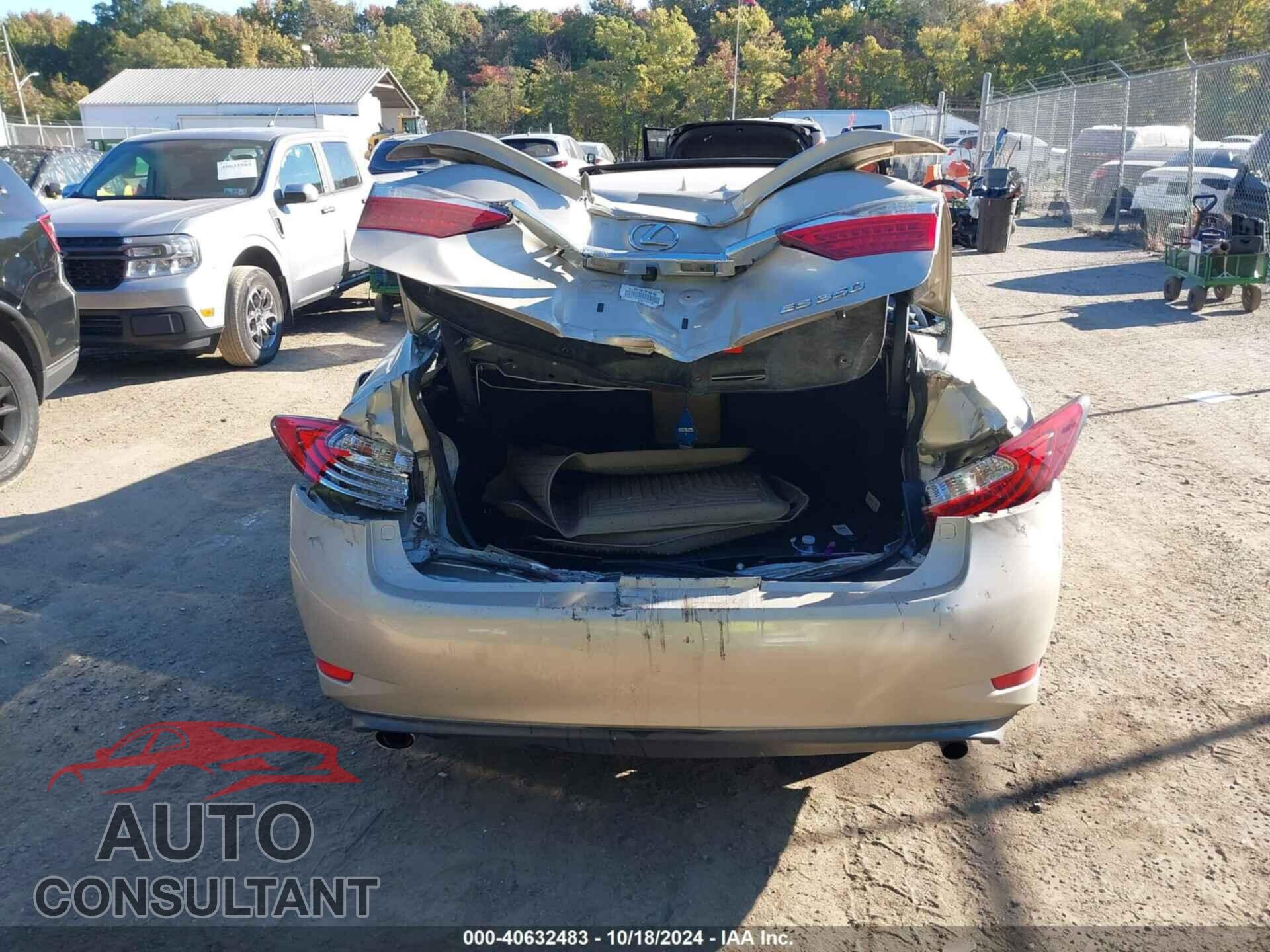 LEXUS ES 350 2013 - JTHBK1GG7D2045229