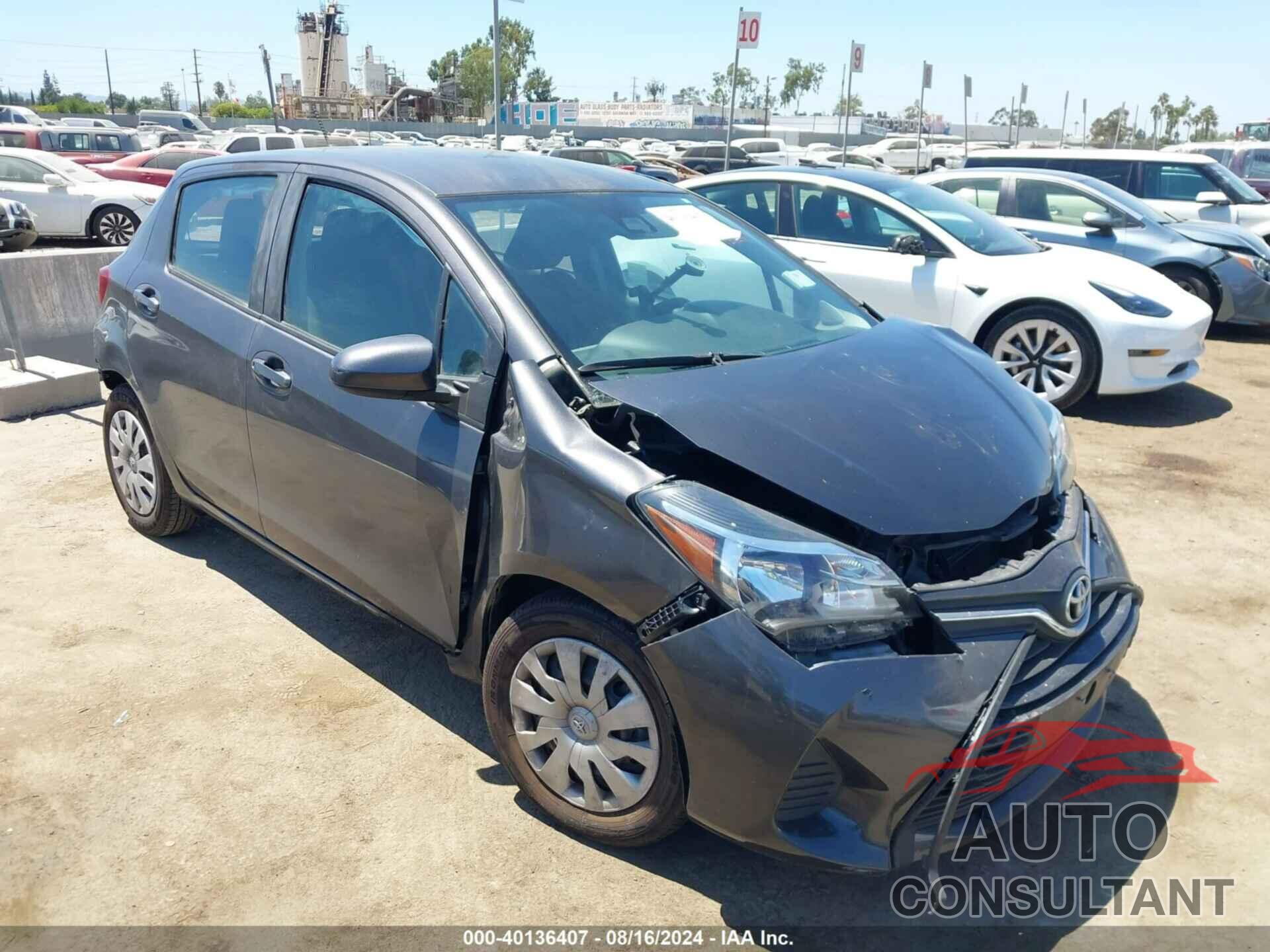TOYOTA YARIS 2017 - VNKKTUD35HA080680