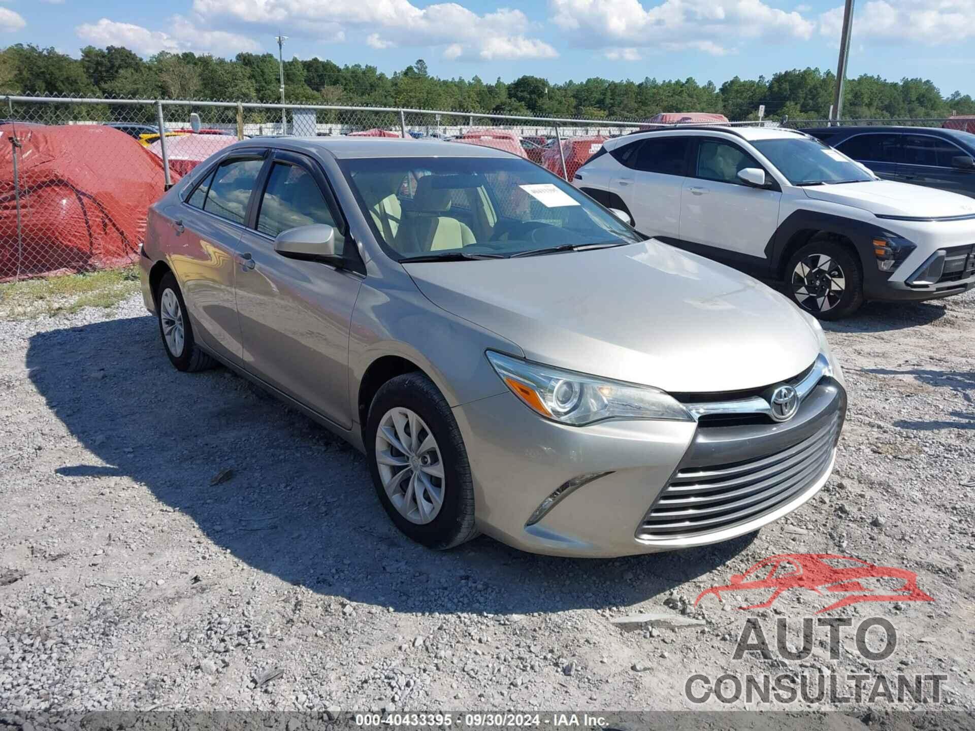 TOYOTA CAMRY 2016 - 4T4BF1FK3GR559438