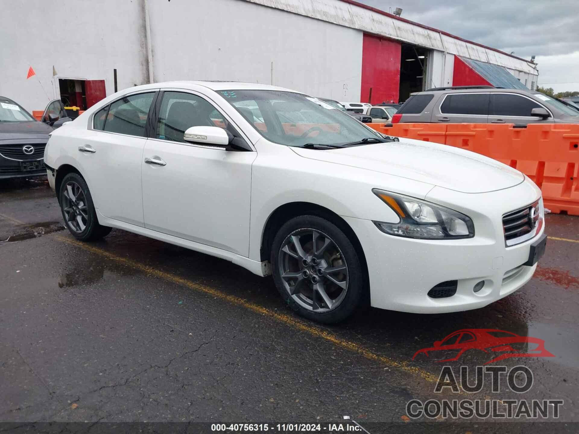 NISSAN MAXIMA 2014 - 1N4AA5AP5EC492367