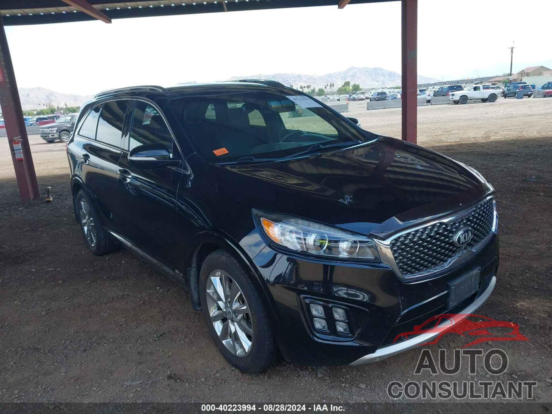 KIA SORENTO 2017 - 5XYPKDA51HG205522