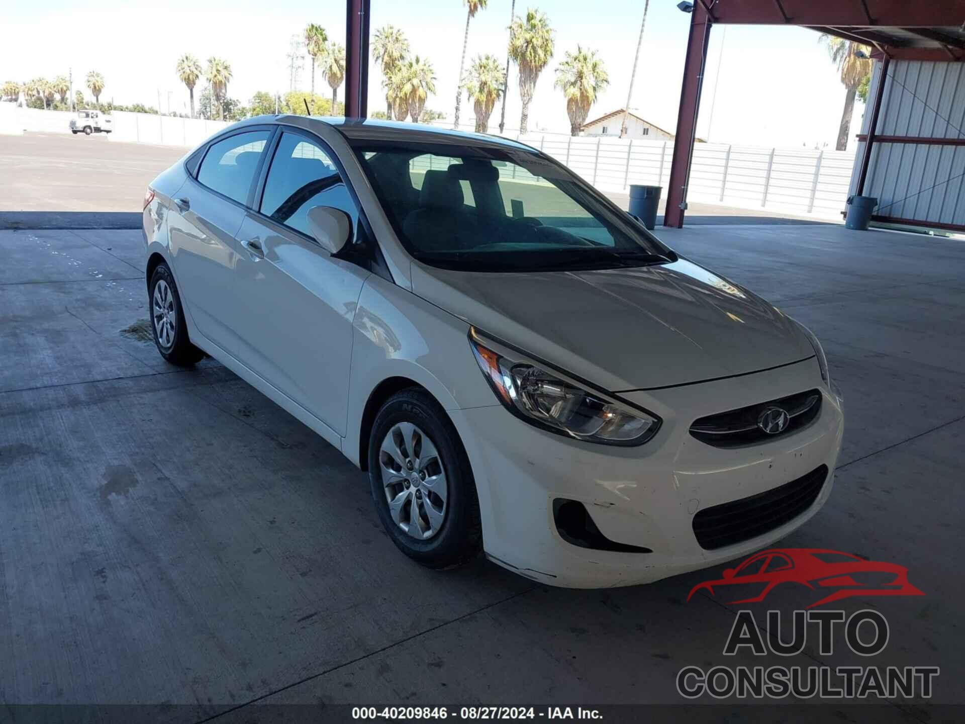 HYUNDAI ACCENT 2017 - KMHCT4AE5HU330013