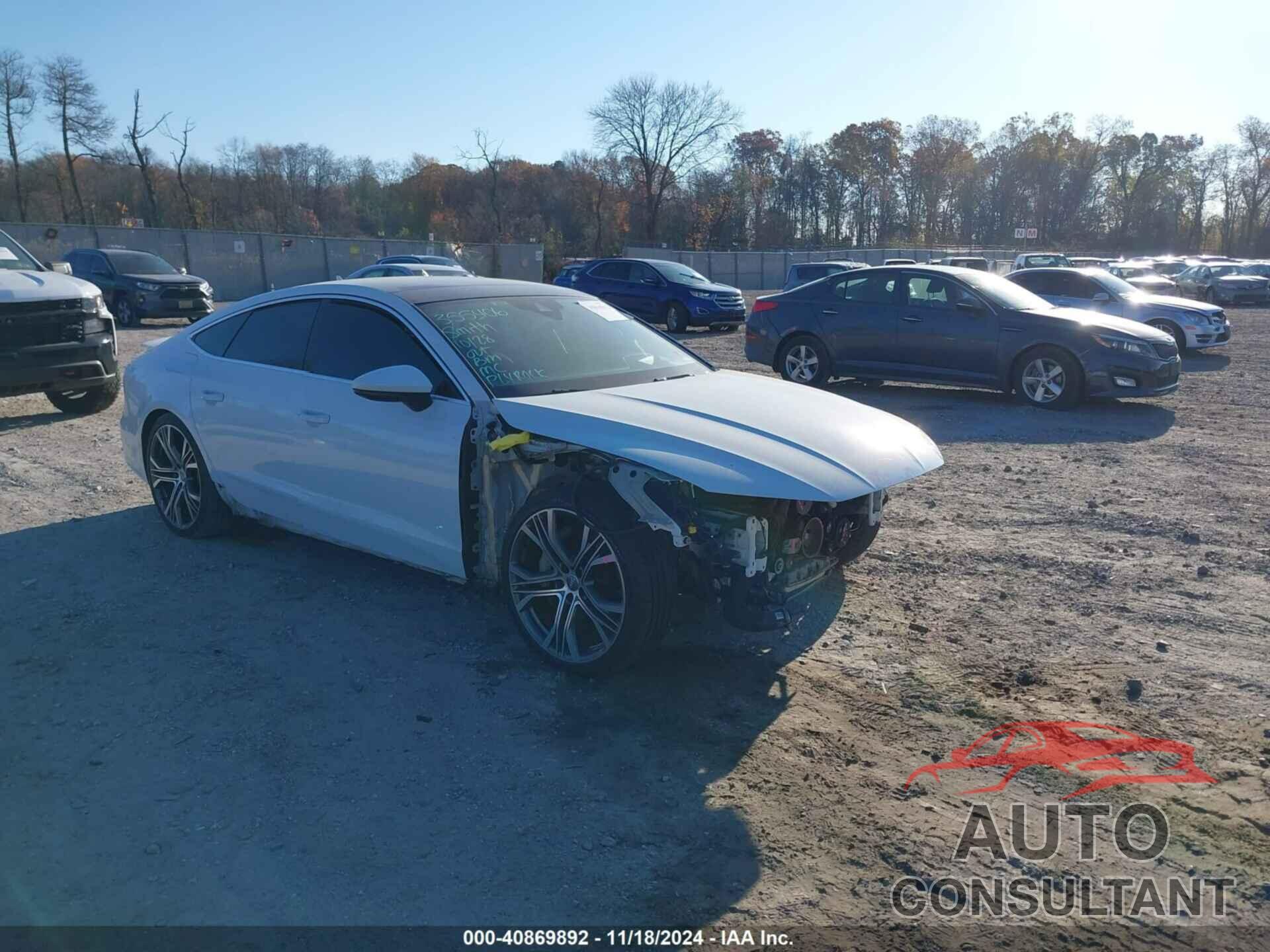 AUDI A7 2019 - WAUV2AF22KN024303