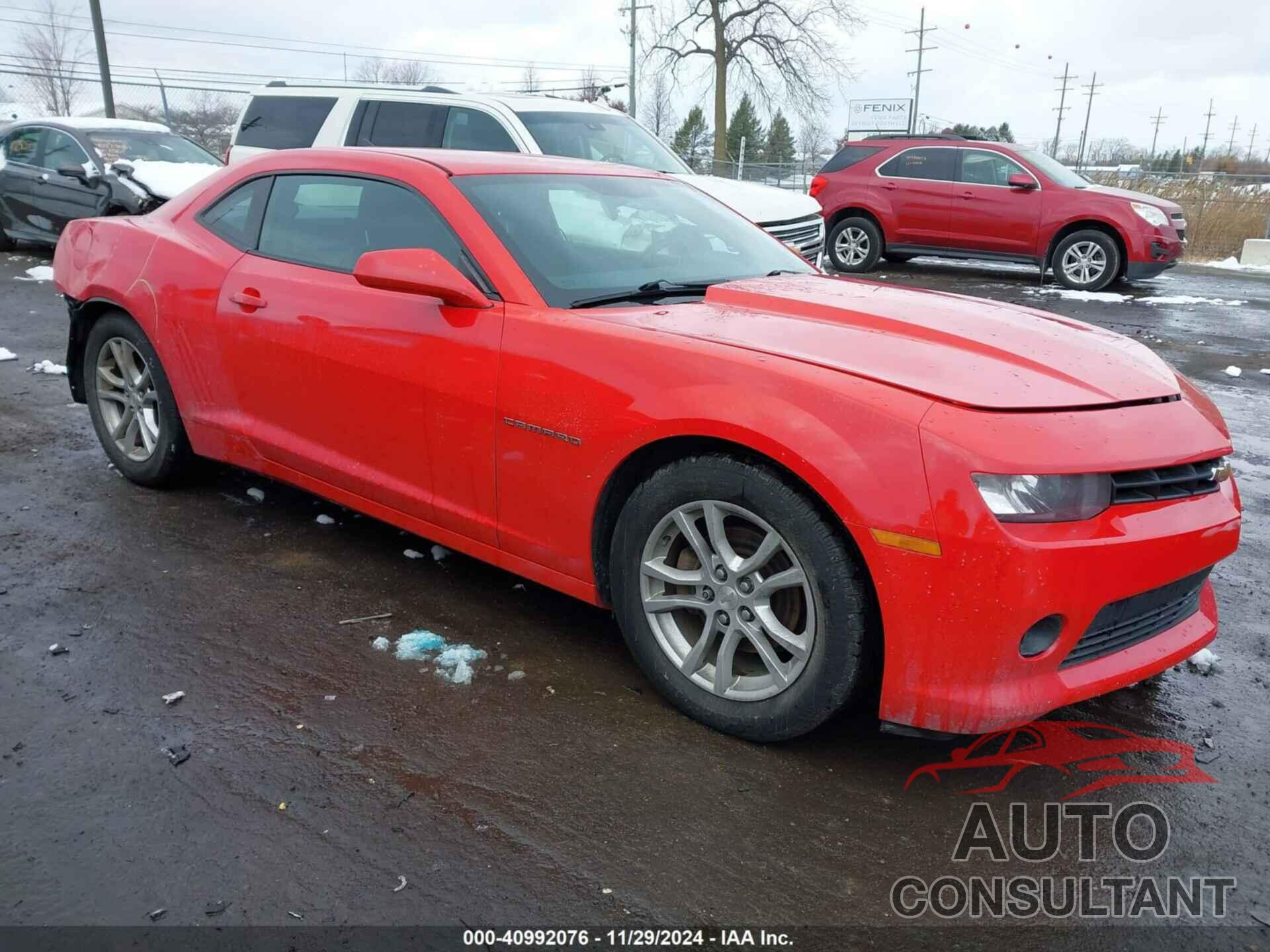 CHEVROLET CAMARO 2015 - 2G1FD1E31F9105449