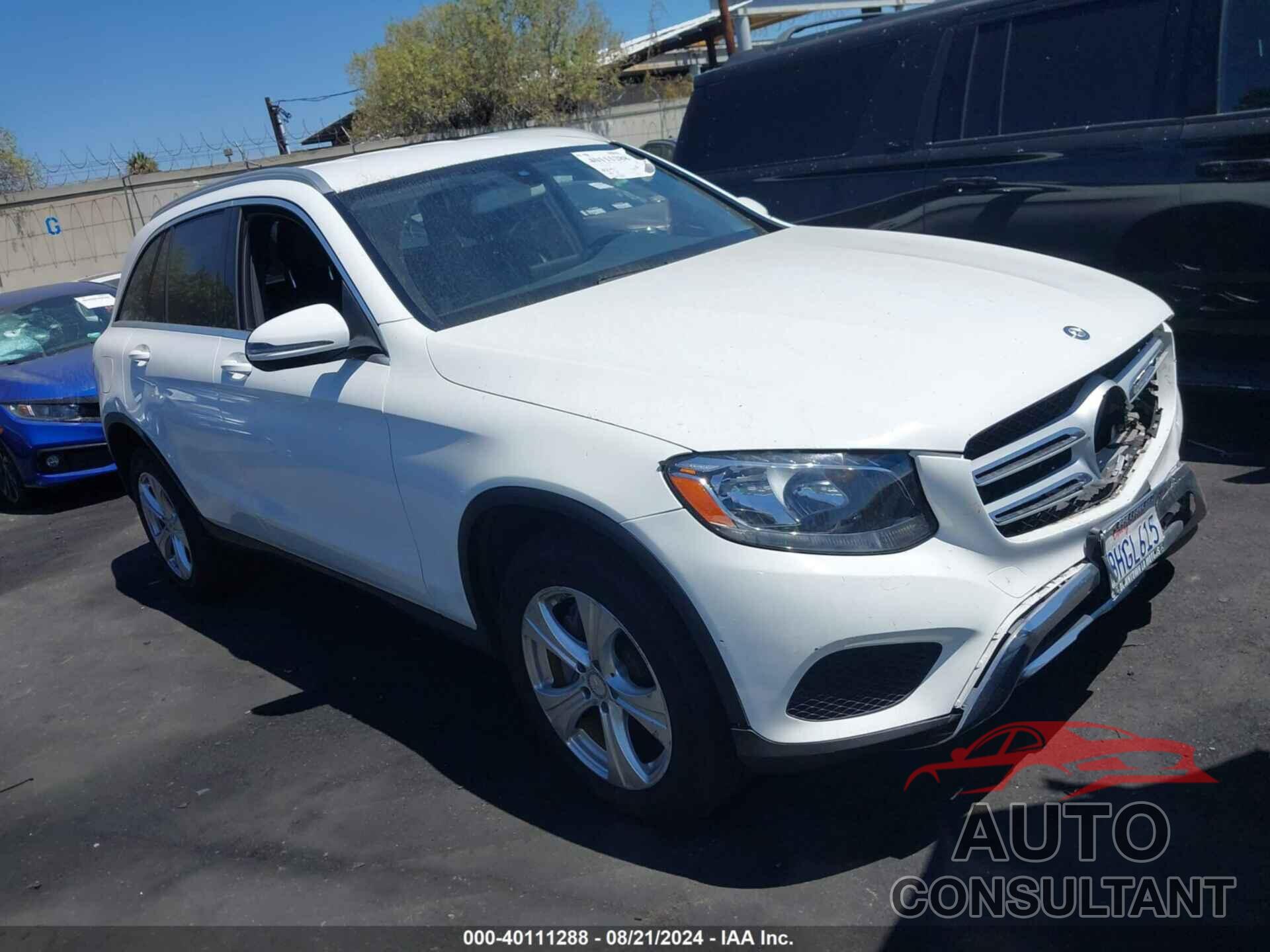 MERCEDES-BENZ GLC 300 2016 - WDC0G4JB6GF069778