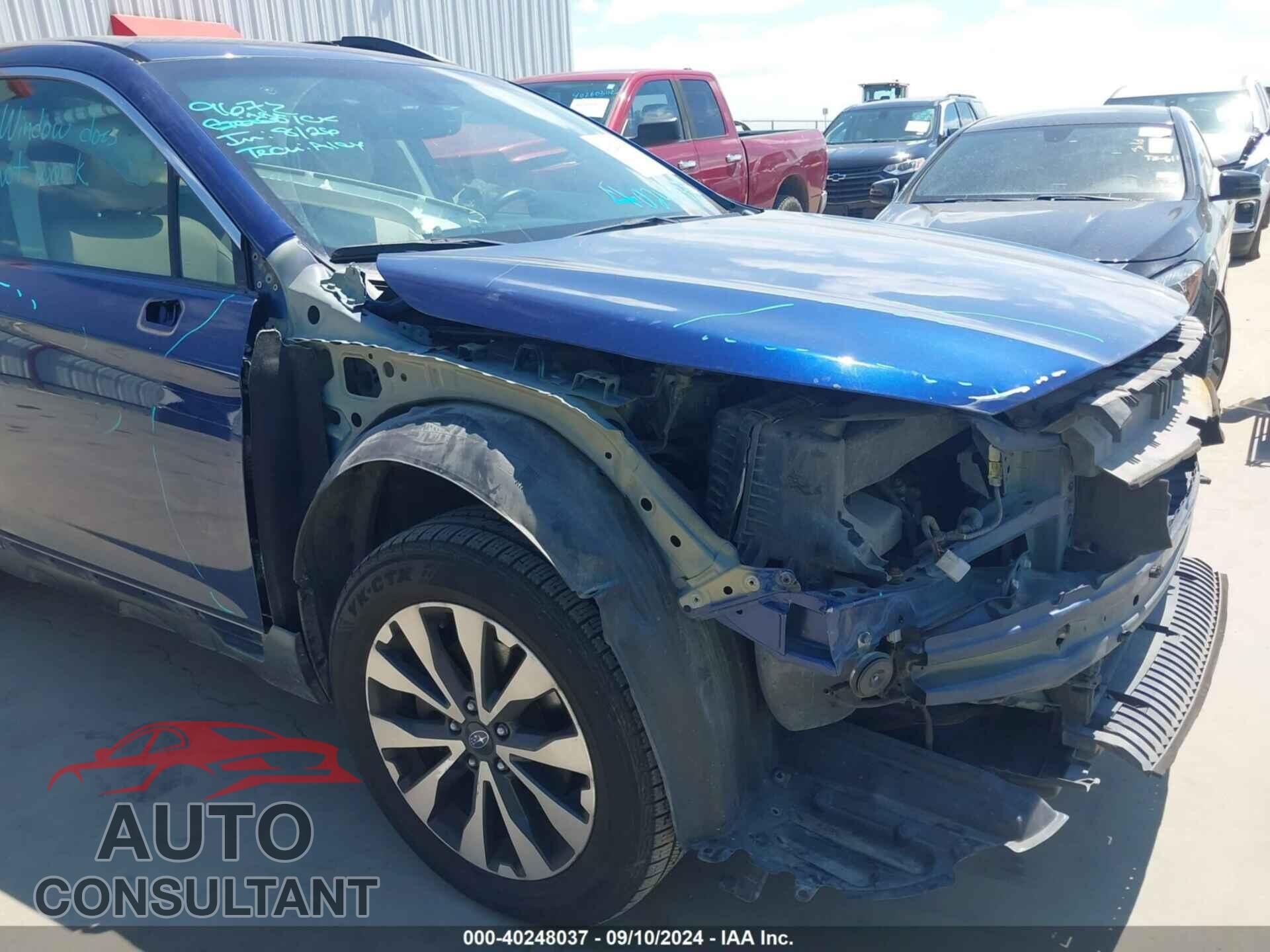 SUBARU OUTBACK 2017 - 4S4BSANC0H3359611