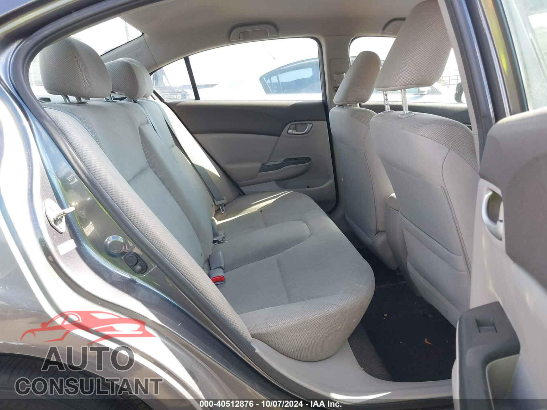 HONDA CIVIC 2012 - 19XFB2F52CE036724