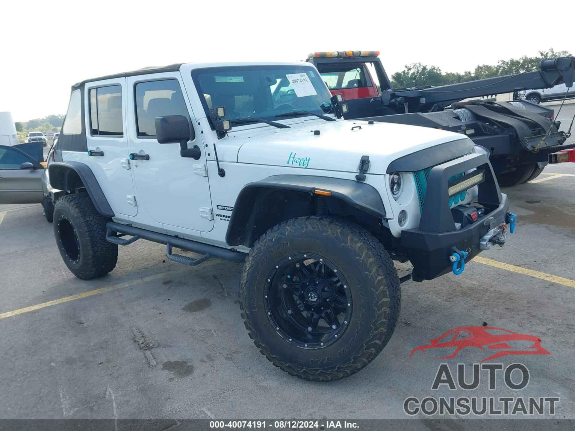 JEEP WRANGLER UNLIMITED 2016 - 1C4BJWDG5GL107389