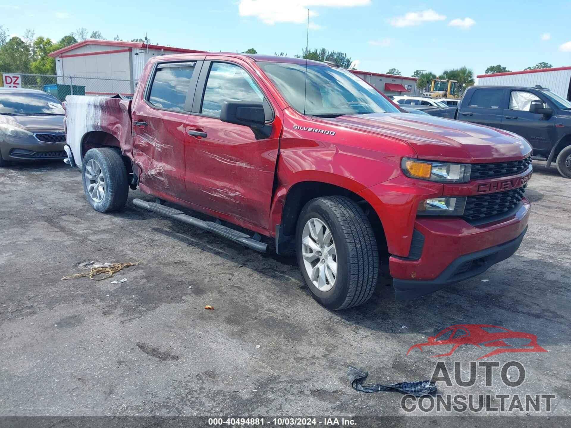 CHEVROLET SILVERADO 2021 - 3GCPWBEK1MG411881