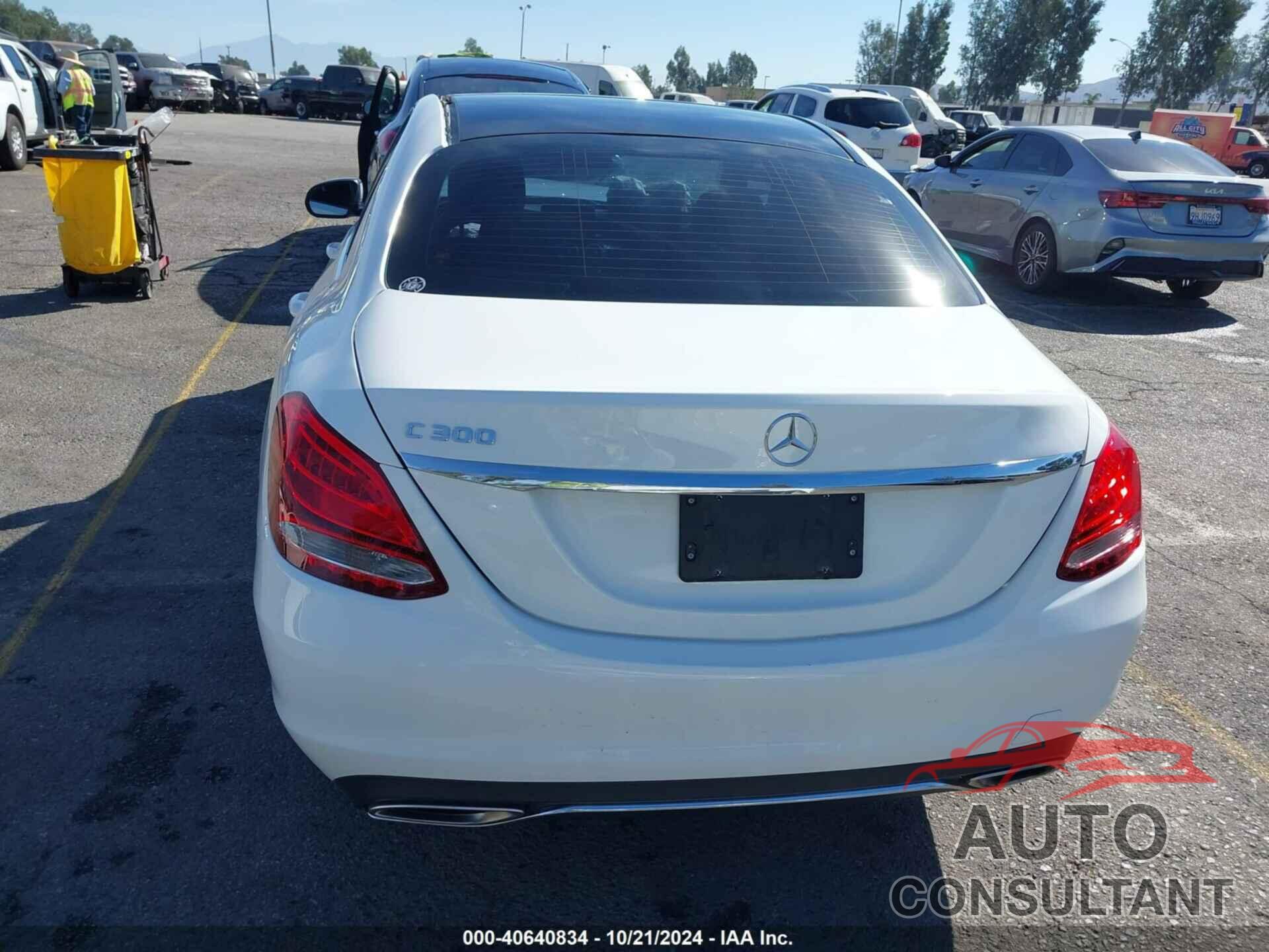 MERCEDES-BENZ C 300 2018 - WDDWF4JB5JR389513