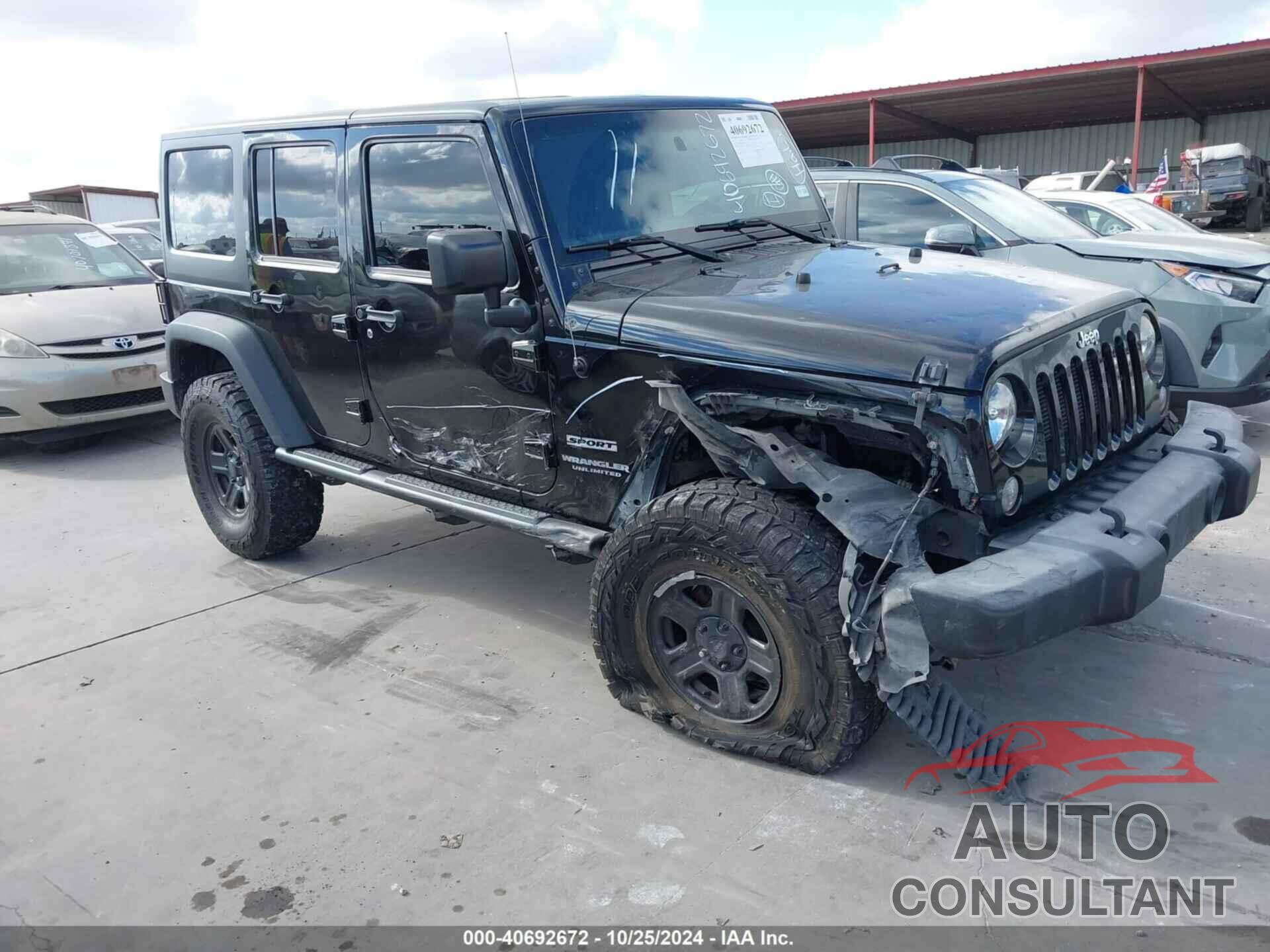 JEEP WRANGLER UNLIMITED 2016 - 1C4BJWDG6GL150719