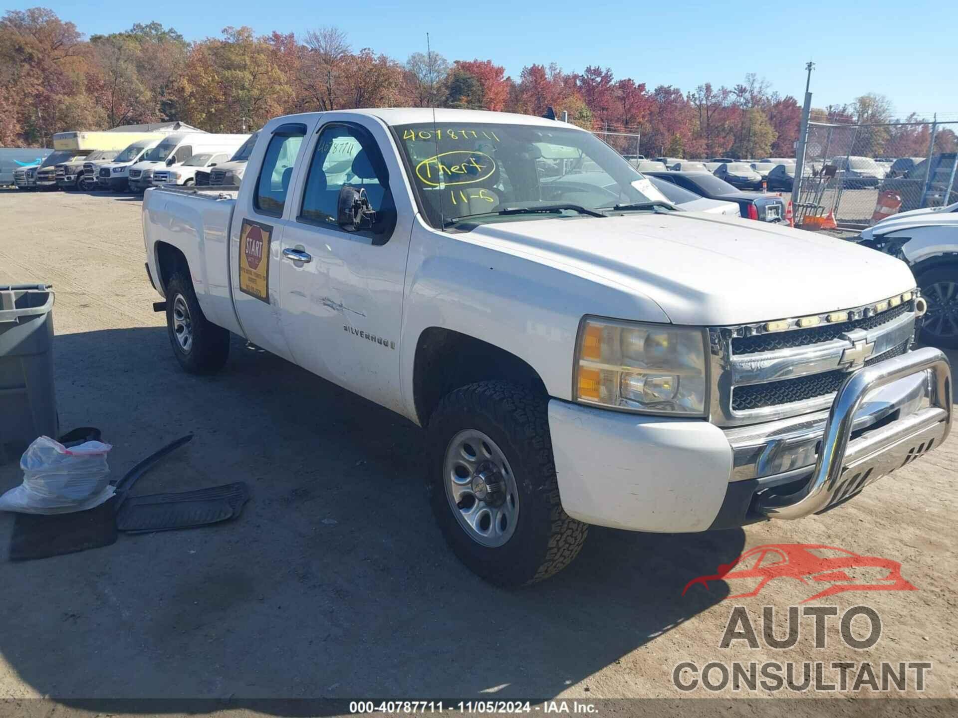 CHEVROLET SILVERADO 1500 2009 - 1GCEC19X19Z256207