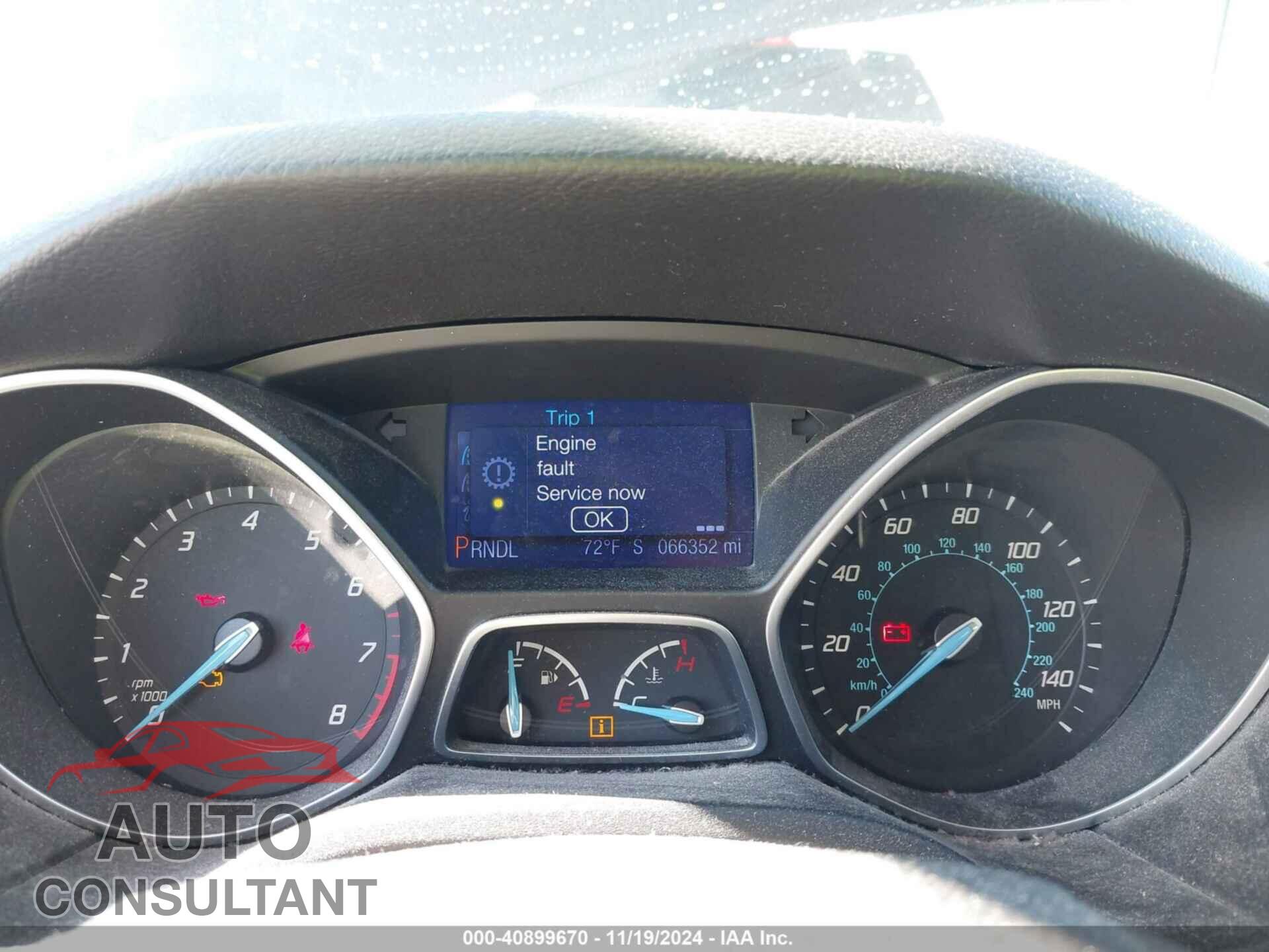 FORD FOCUS 2013 - 1FADP3F27DL183804