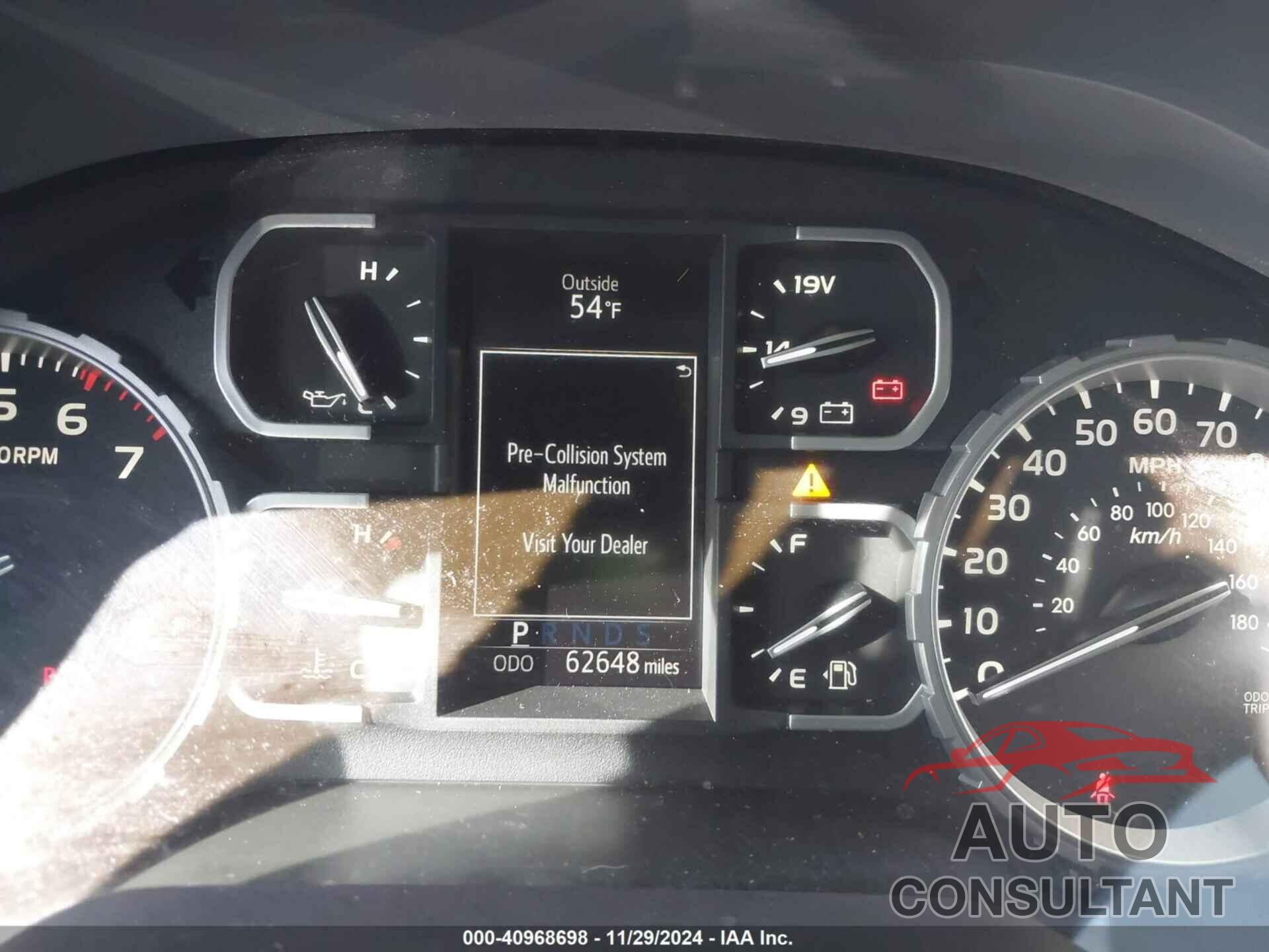 TOYOTA TUNDRA 2019 - 5TFEY5F13KX254310