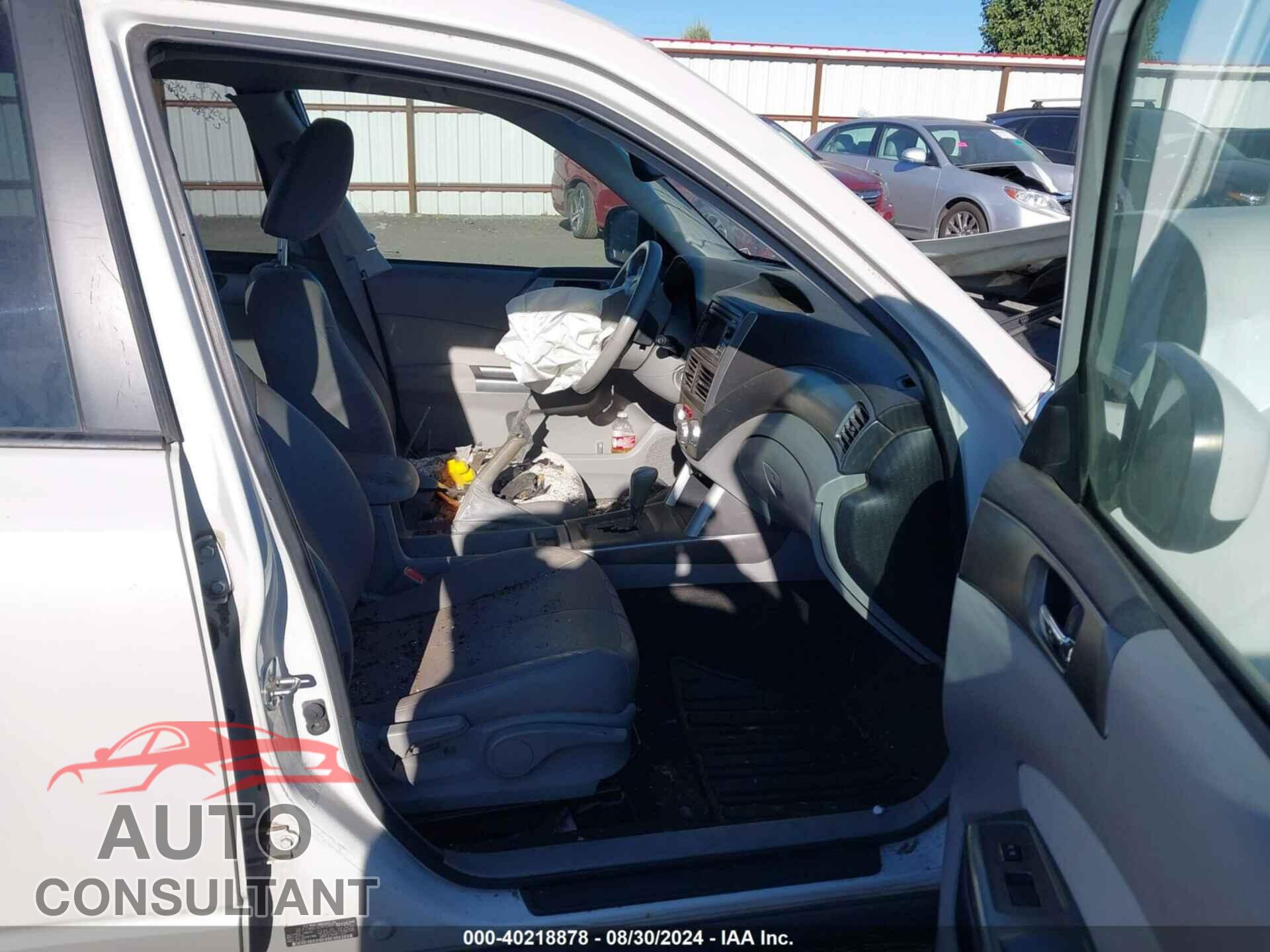 SUBARU FORESTER 2012 - JF2SHAEC9CH432457