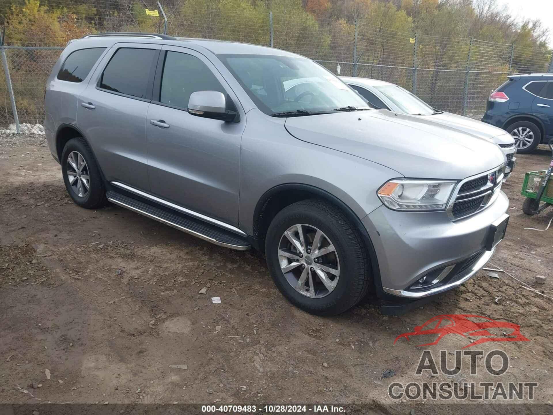 DODGE DURANGO 2016 - 1C4RDJDG6GC474147