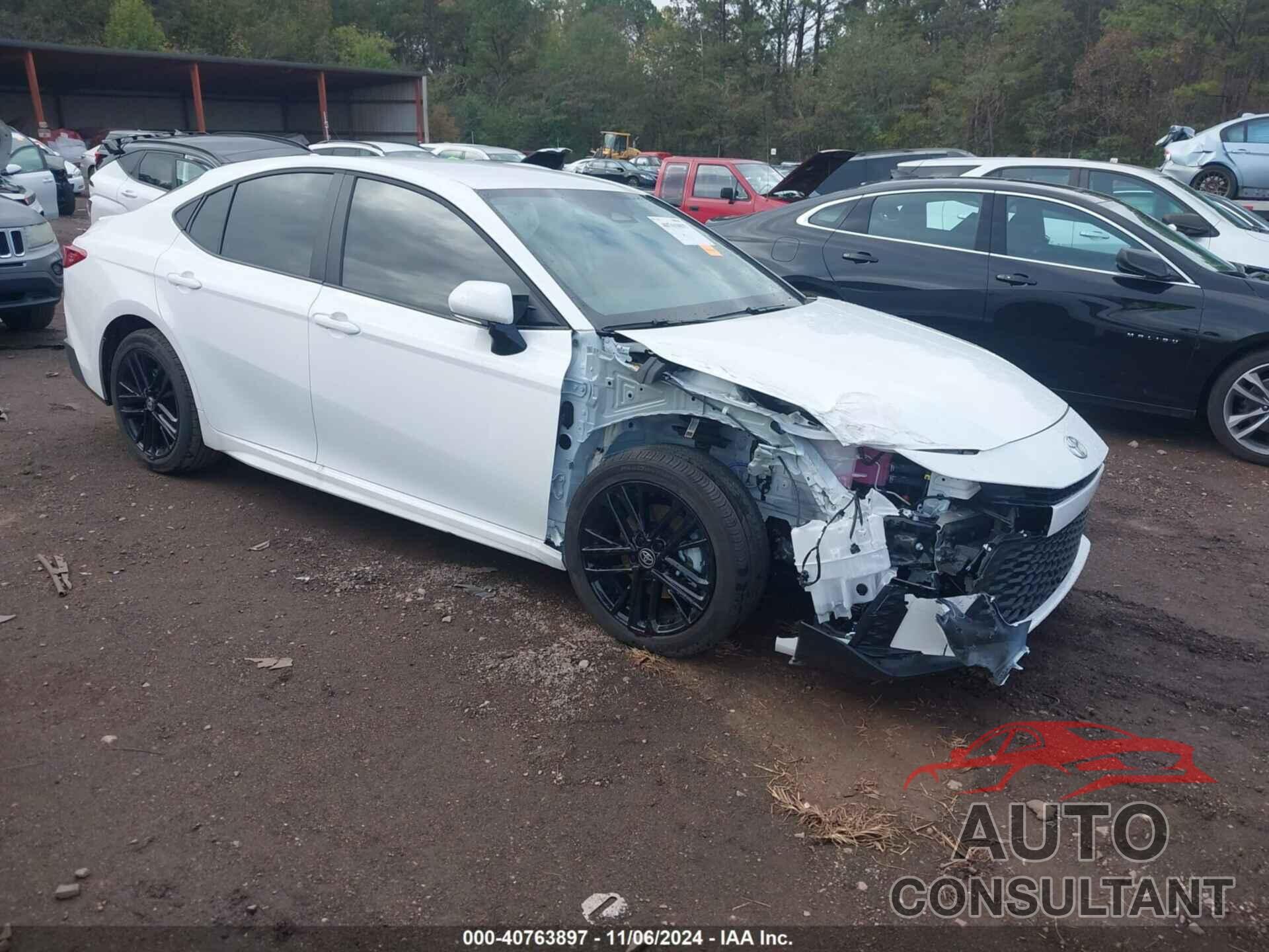 TOYOTA CAMRY 2025 - 4T1DAACK0SU509742