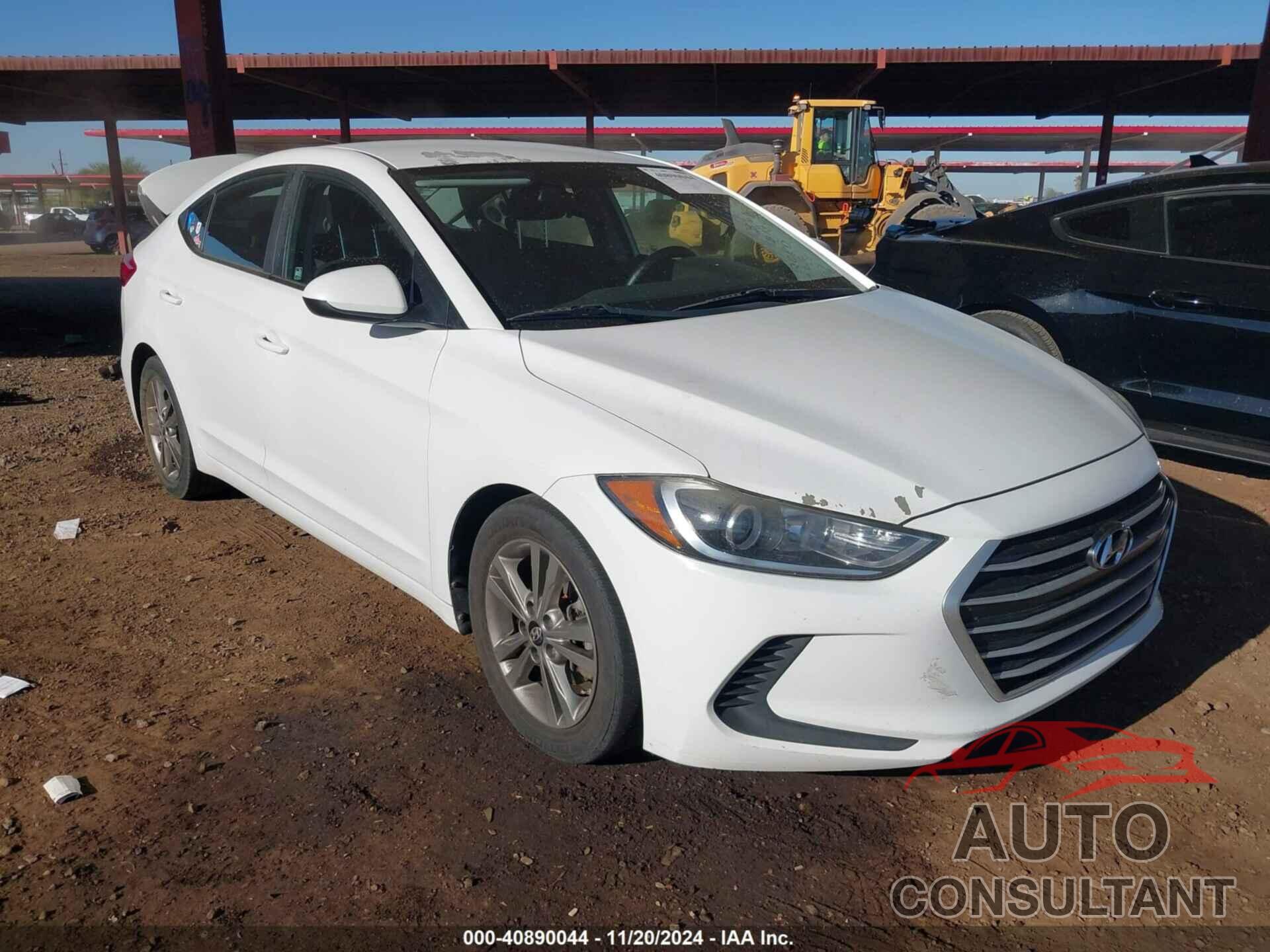 HYUNDAI ELANTRA 2018 - 5NPD84LF1JH230362