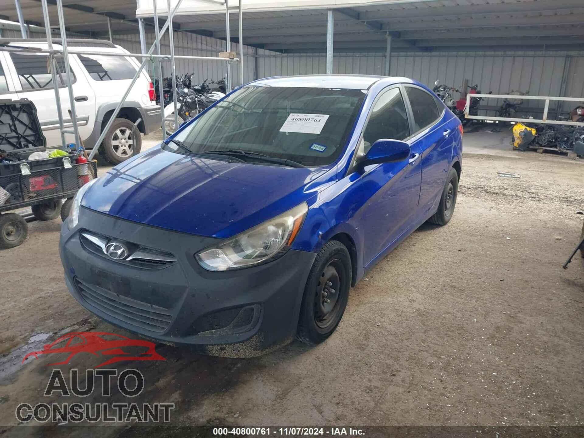 HYUNDAI ACCENT 2014 - KMHCT4AE2EU698614