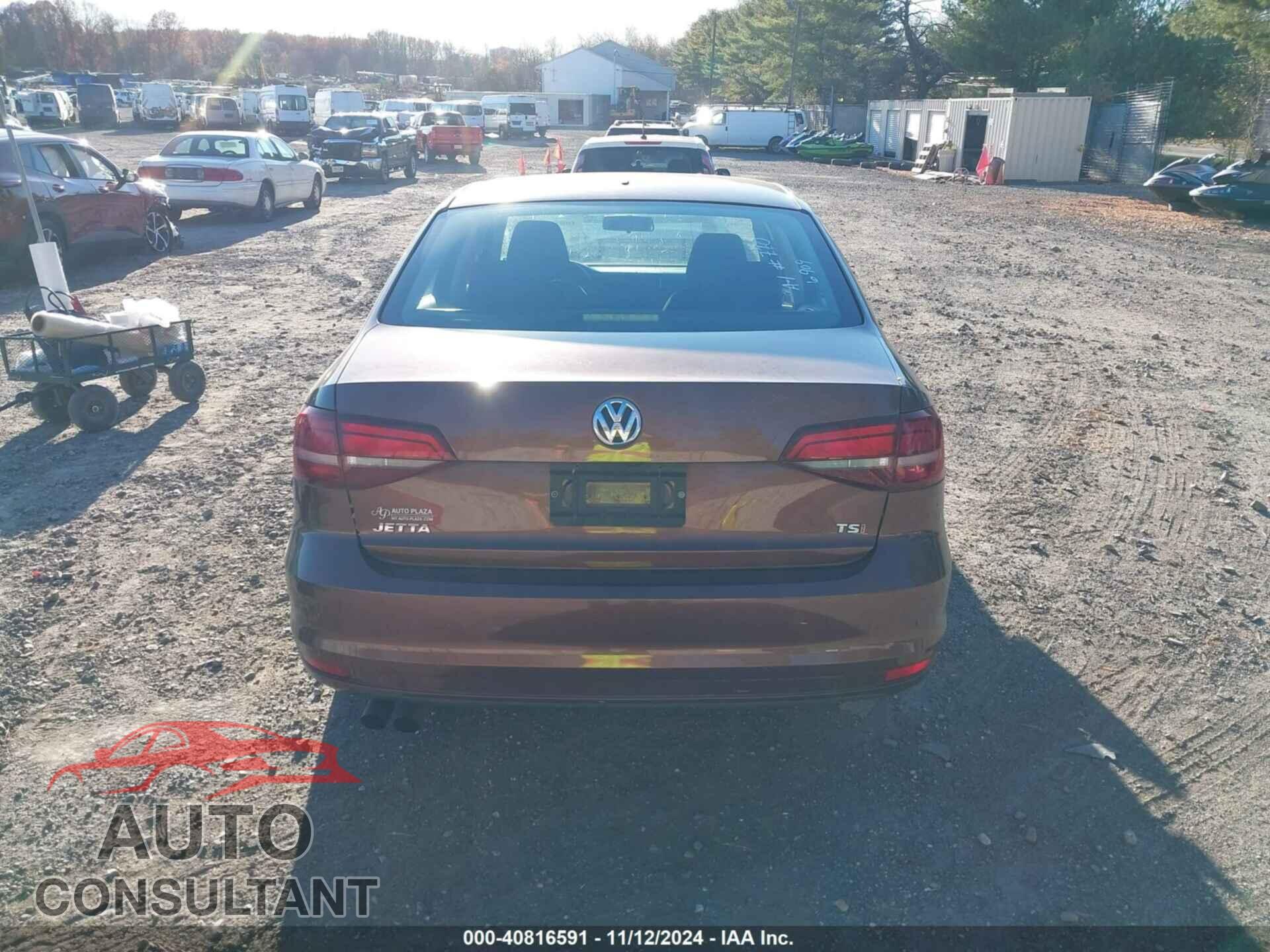 VOLKSWAGEN JETTA 2017 - 3VW2B7AJ3HM322320