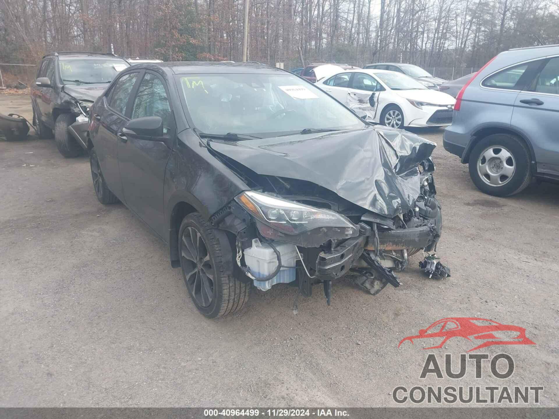 TOYOTA COROLLA 2018 - 2T1BURHE2JC010845