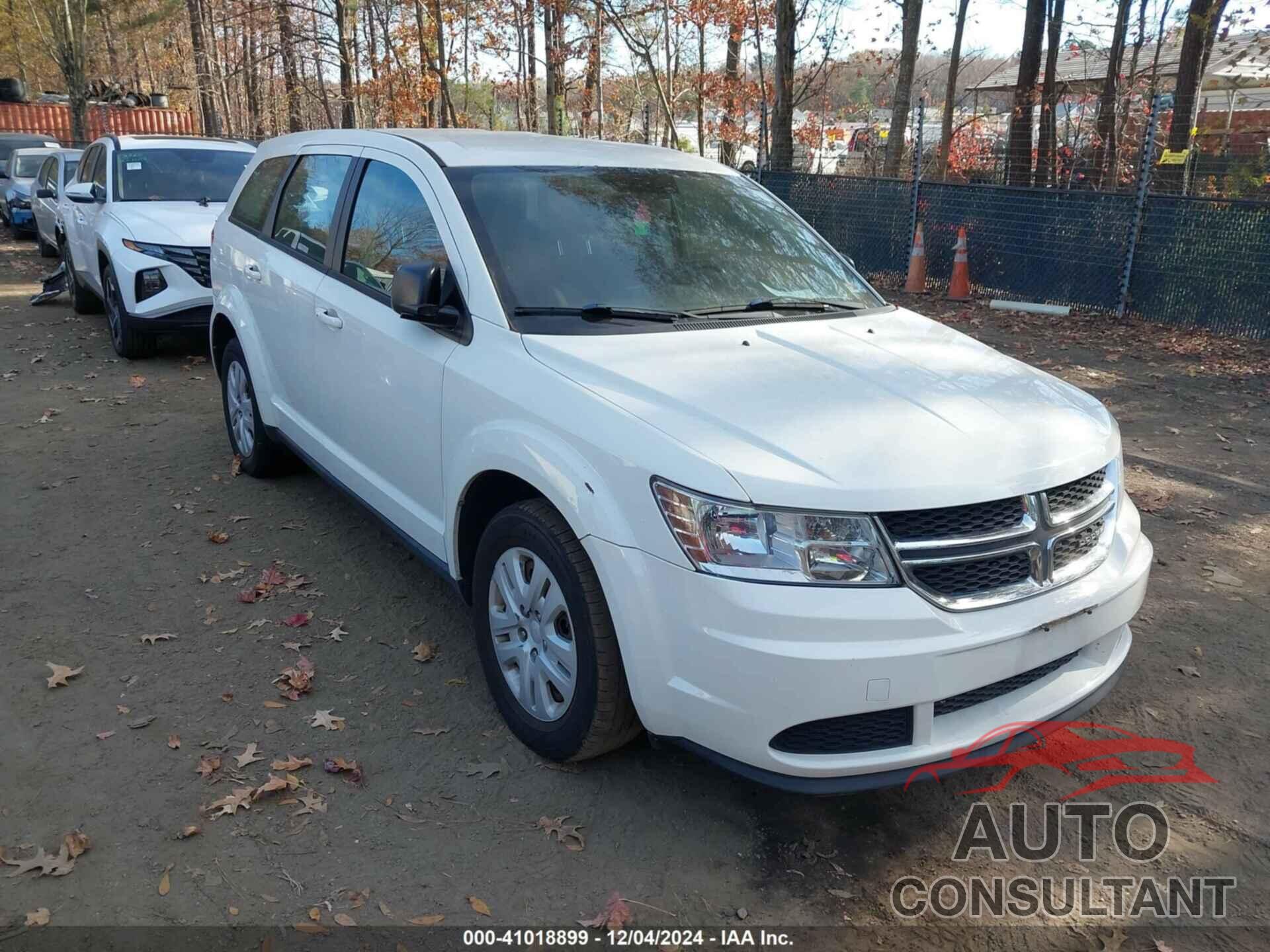 DODGE JOURNEY 2013 - 3C4PDCAB2DT733535