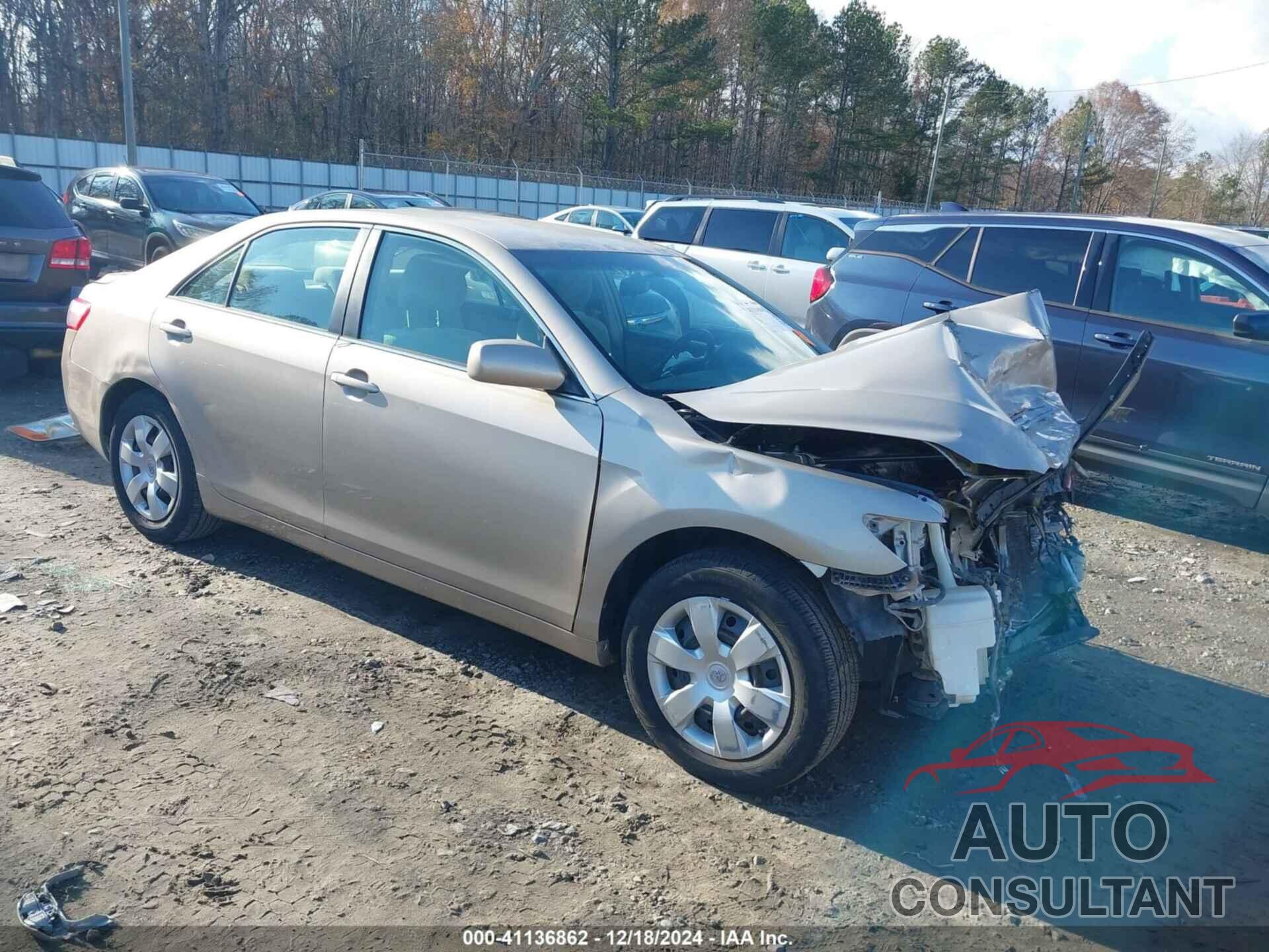 TOYOTA CAMRY 2009 - 4T4BE46K39R121946