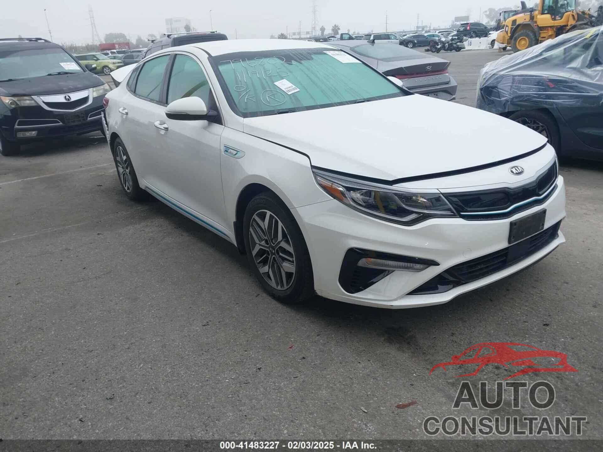 KIA OPTIMA HYBRID 2020 - KNAGU4LE3L5037307