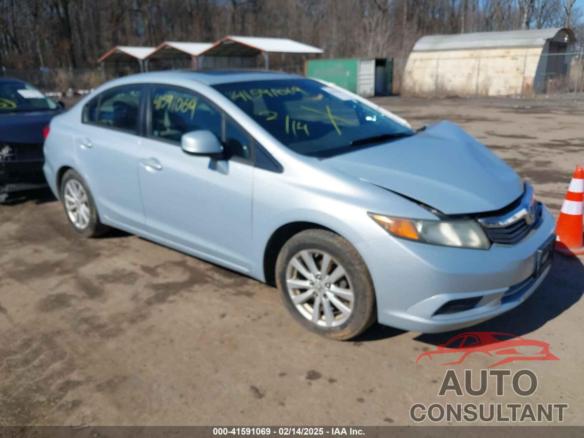 HONDA CIVIC 2012 - 2HGFB2F93CH512911