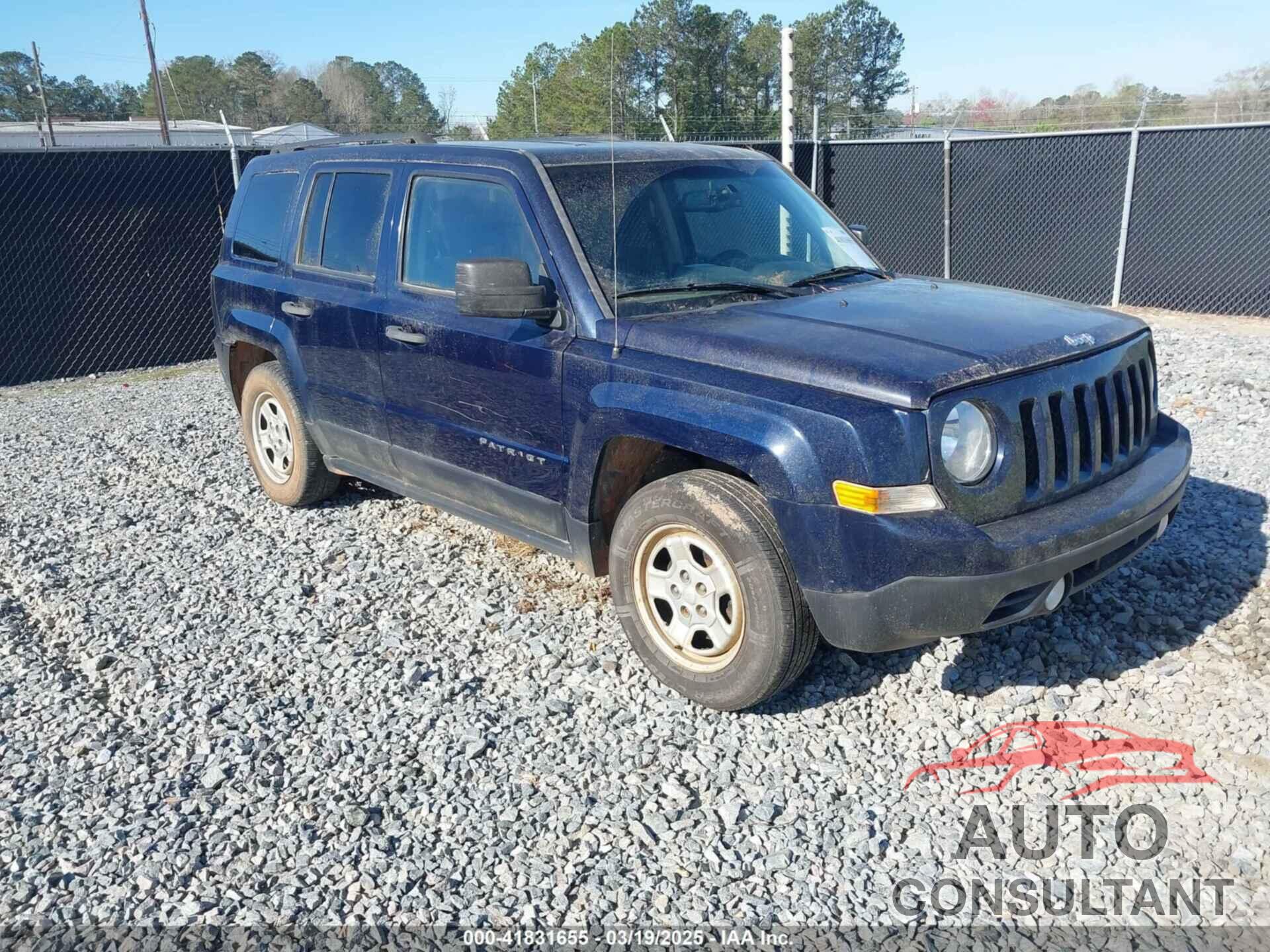 JEEP PATRIOT 2016 - 1C4NJPBA5GD628639