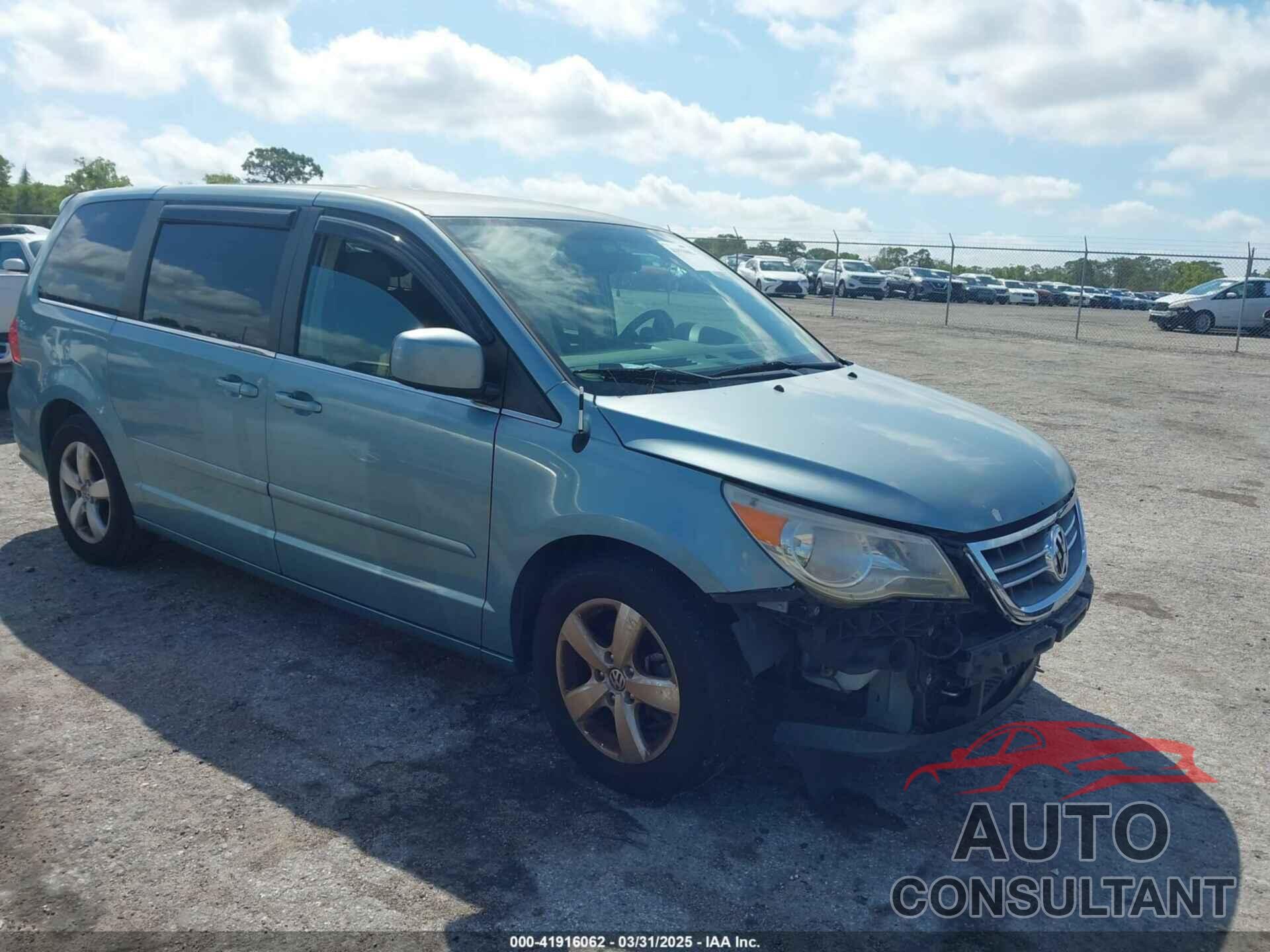 VOLKSWAGEN ROUTAN 2009 - 2V8HW341X9R578183
