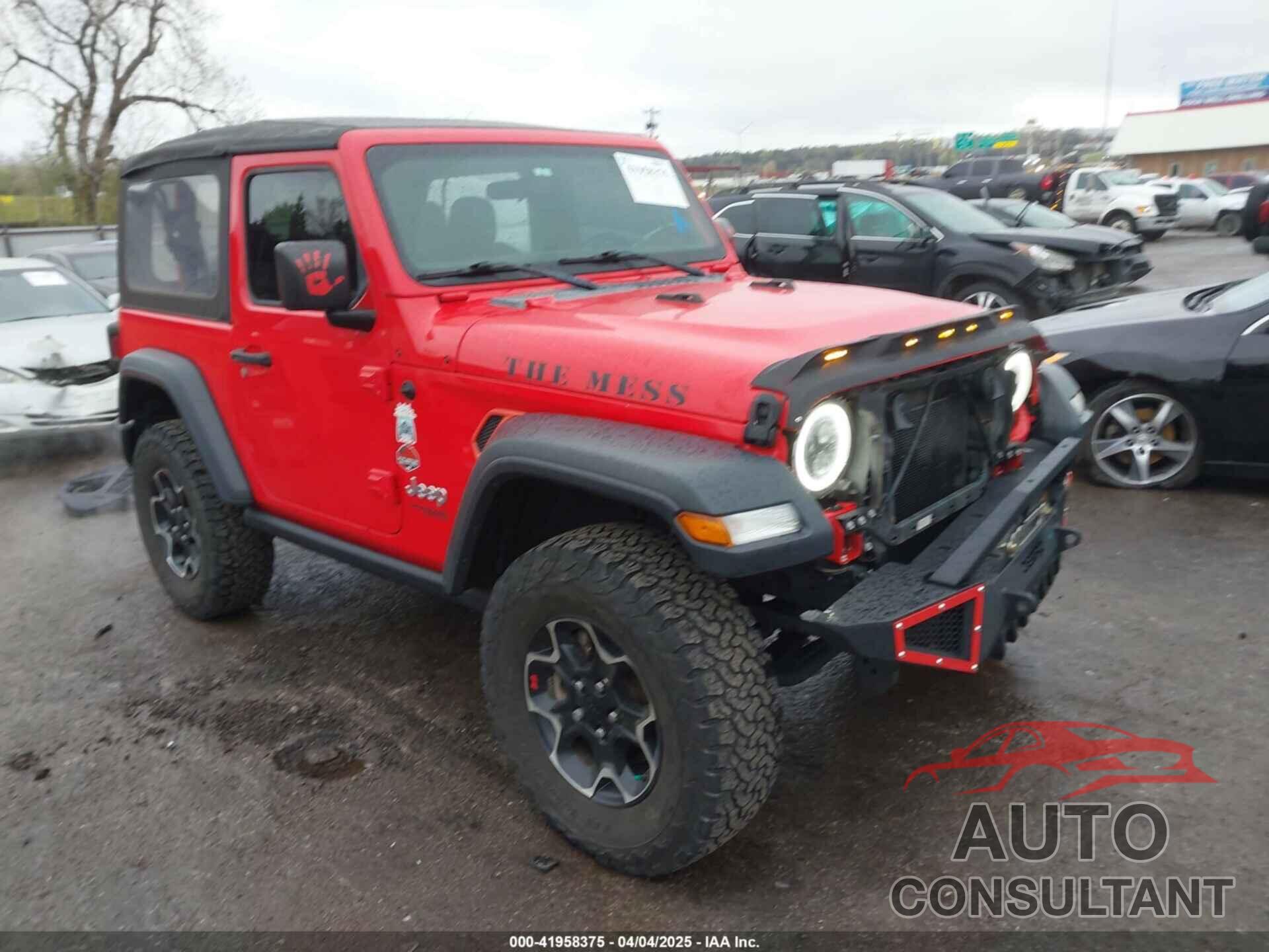JEEP WRANGLER 2020 - 1C4GJXAG8LW266464