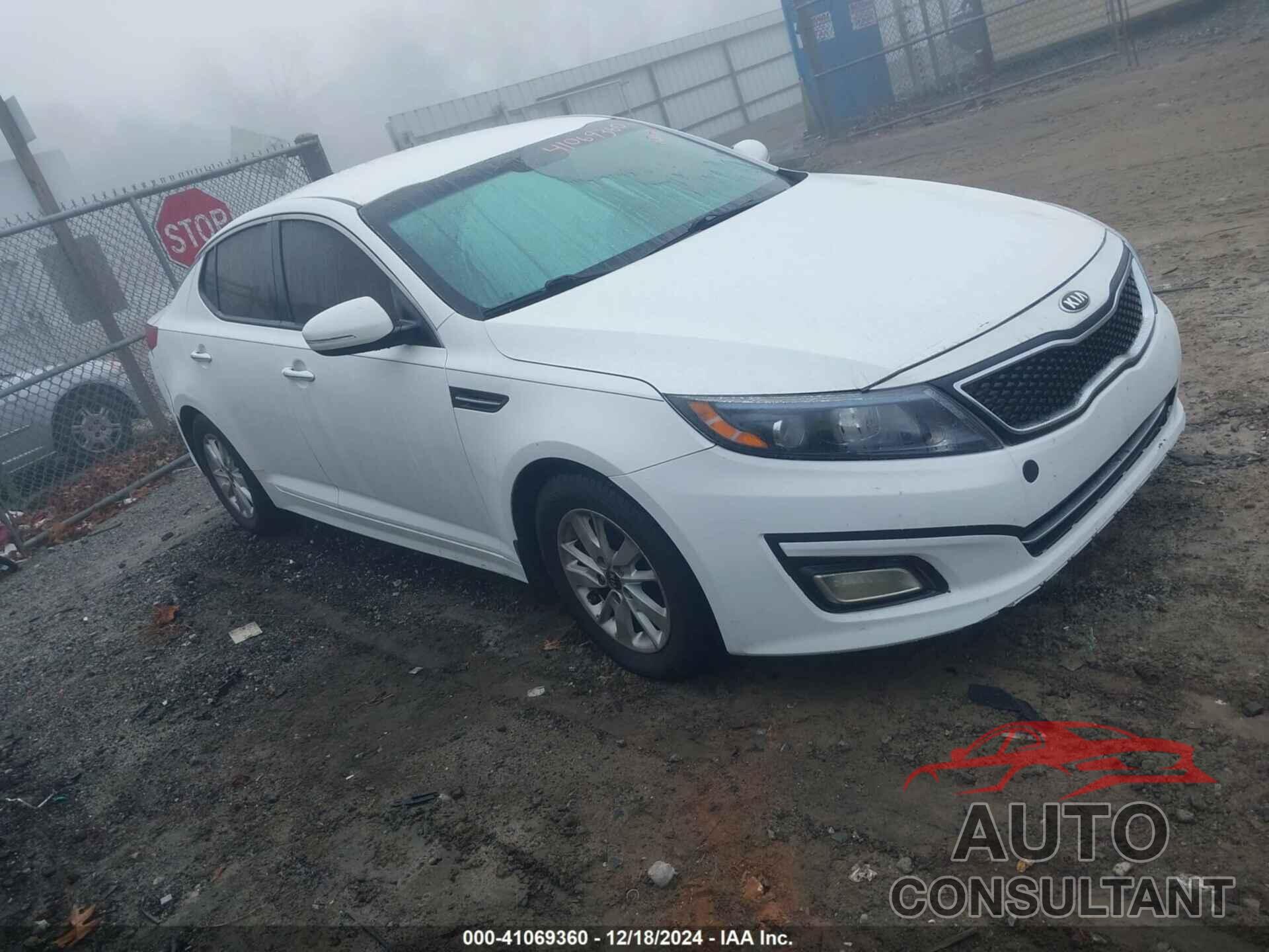 KIA OPTIMA 2015 - KNAGM4A76F5638123