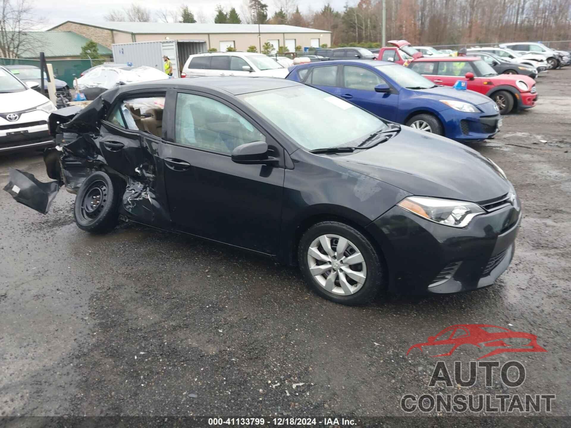 TOYOTA COROLLA 2015 - 2T1BURHE4FC346973