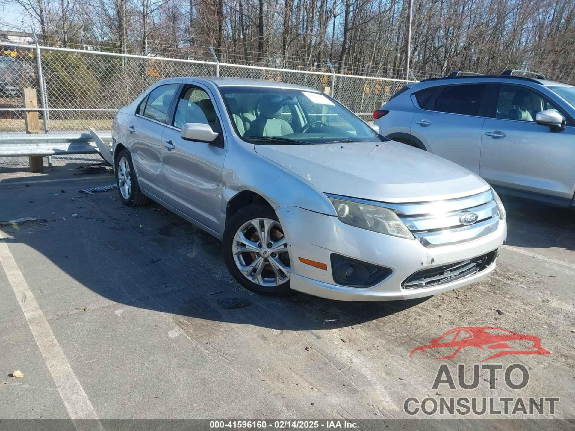 FORD FUSION 2012 - 3FAHP0HA9CR373284