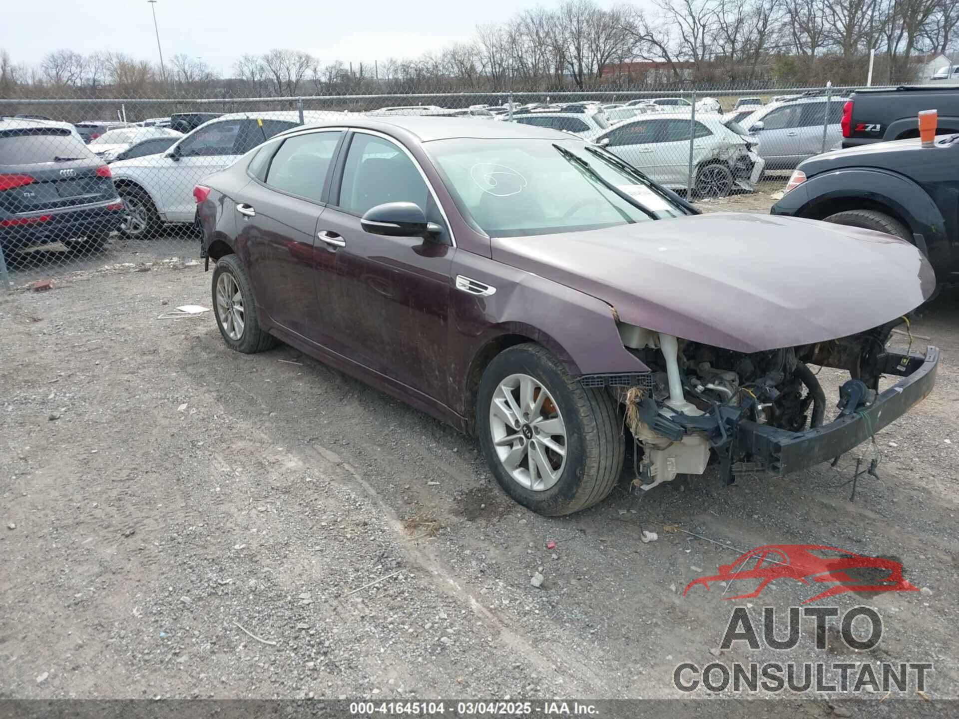 KIA OPTIMA 2018 - 5XXGT4L30JG185640