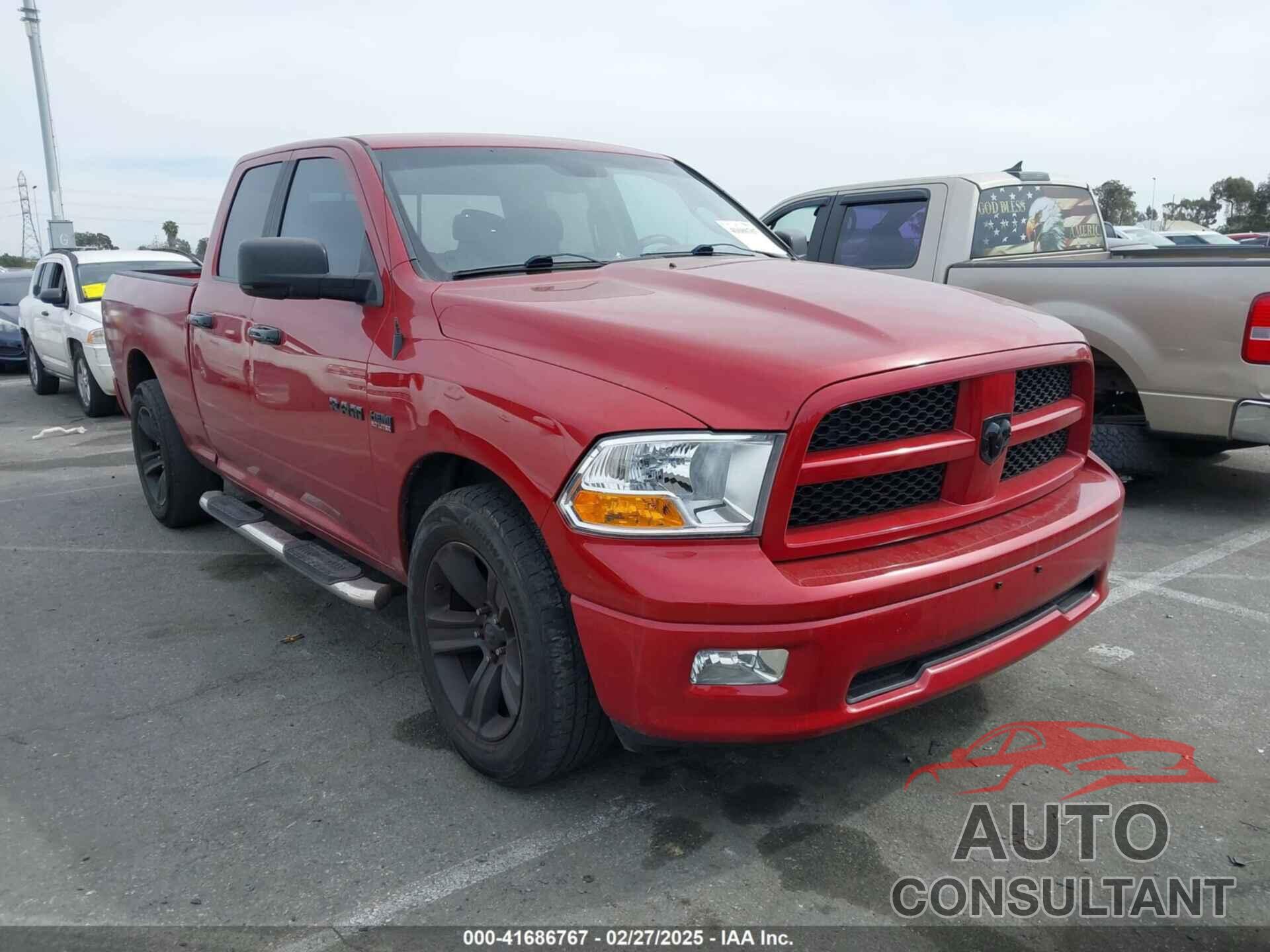 DODGE RAM 1500 2009 - 1D3HB18T89S722830