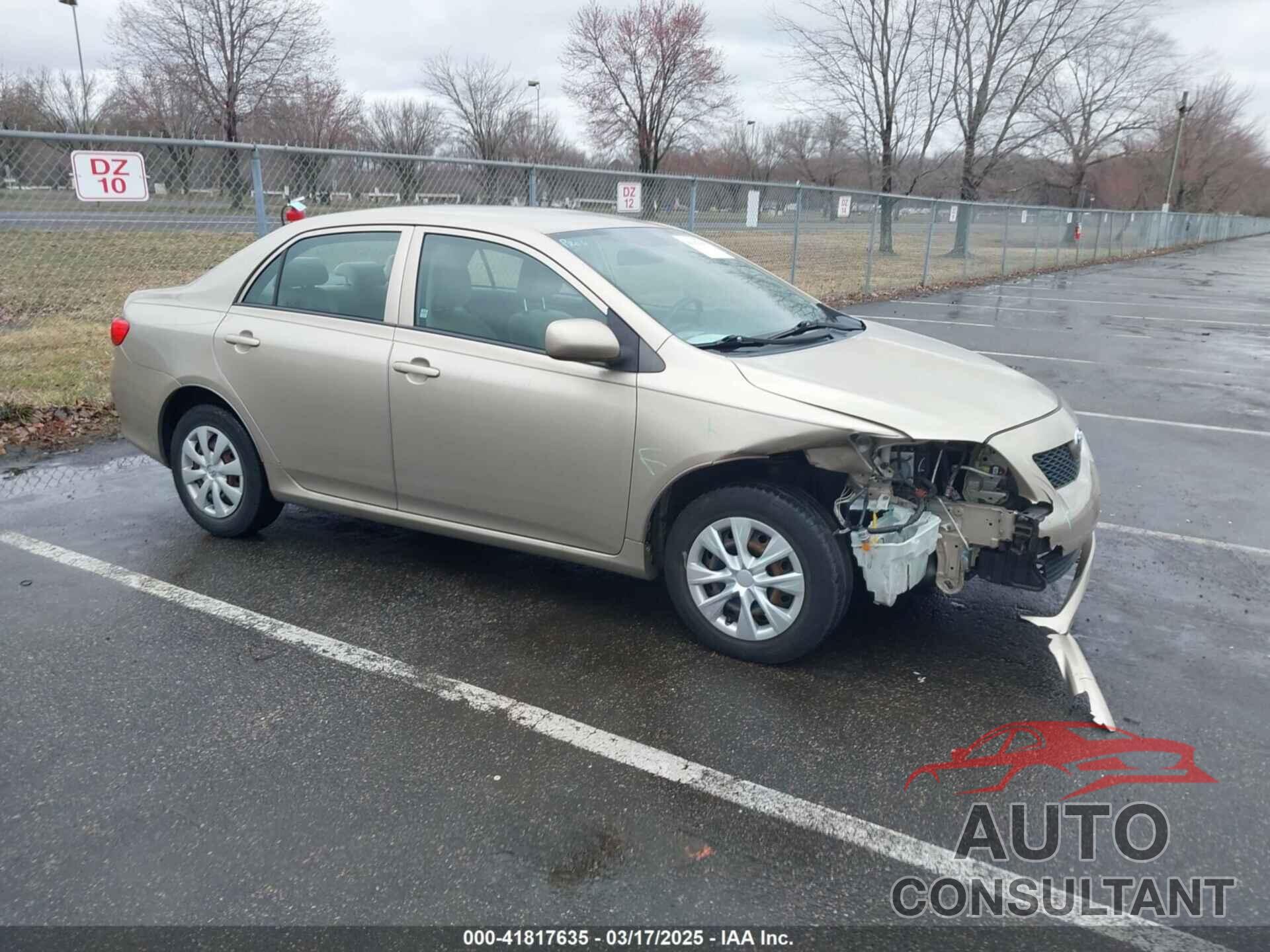 TOYOTA COROLLA 2010 - 2T1BU4EE9AC354275