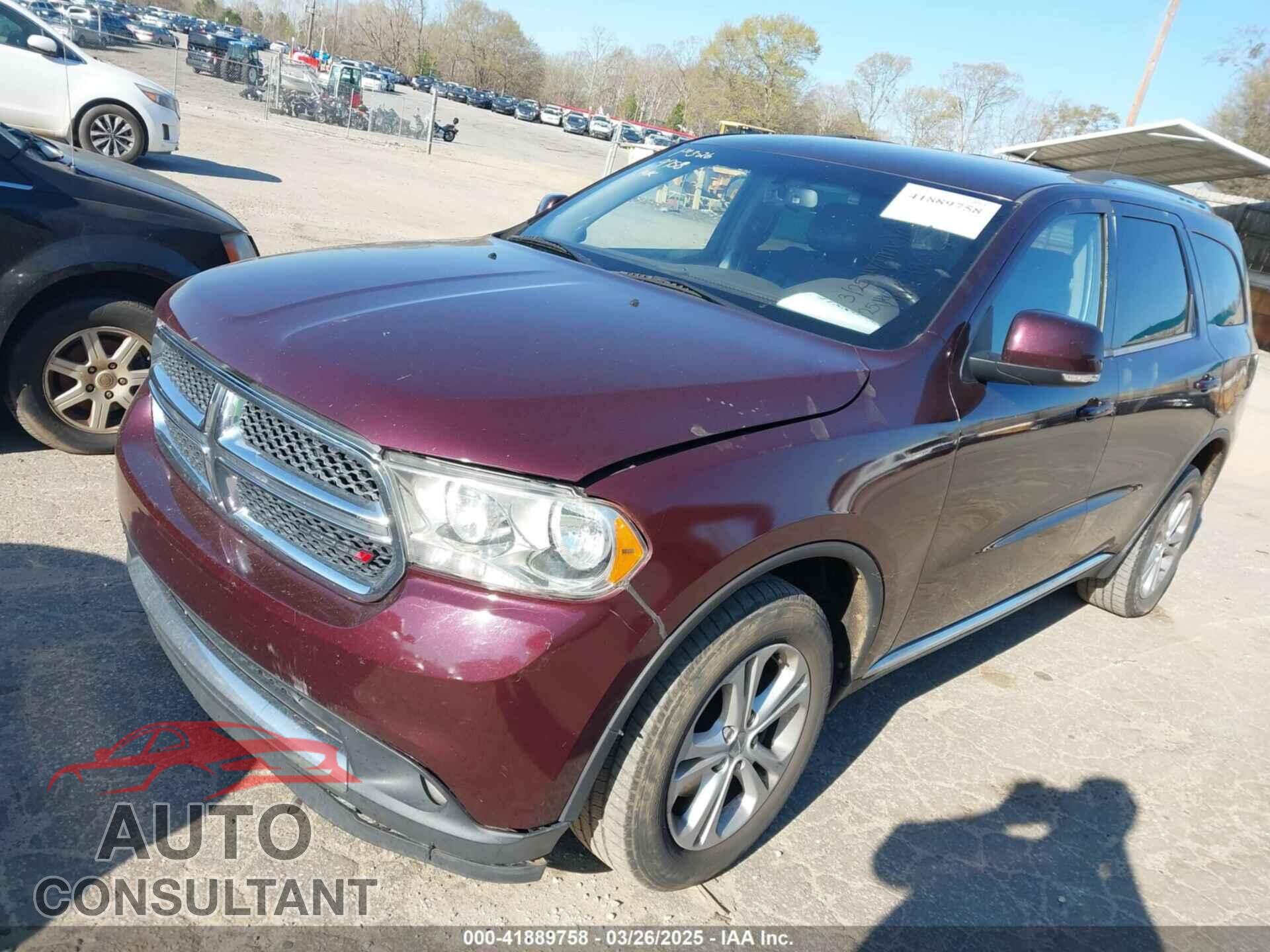 DODGE DURANGO 2012 - 1C4RDHDG9CC330644