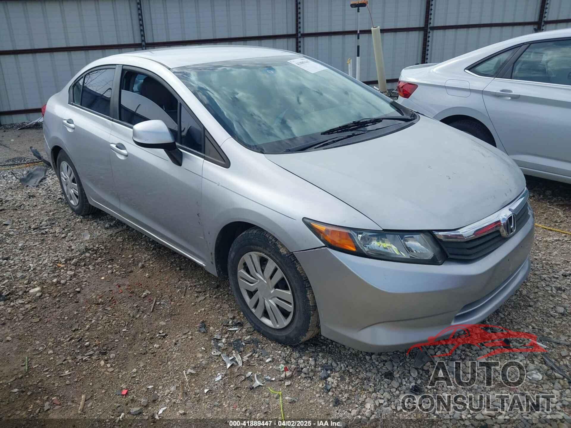 HONDA CIVIC 2012 - 2HGFB2F59CH592809